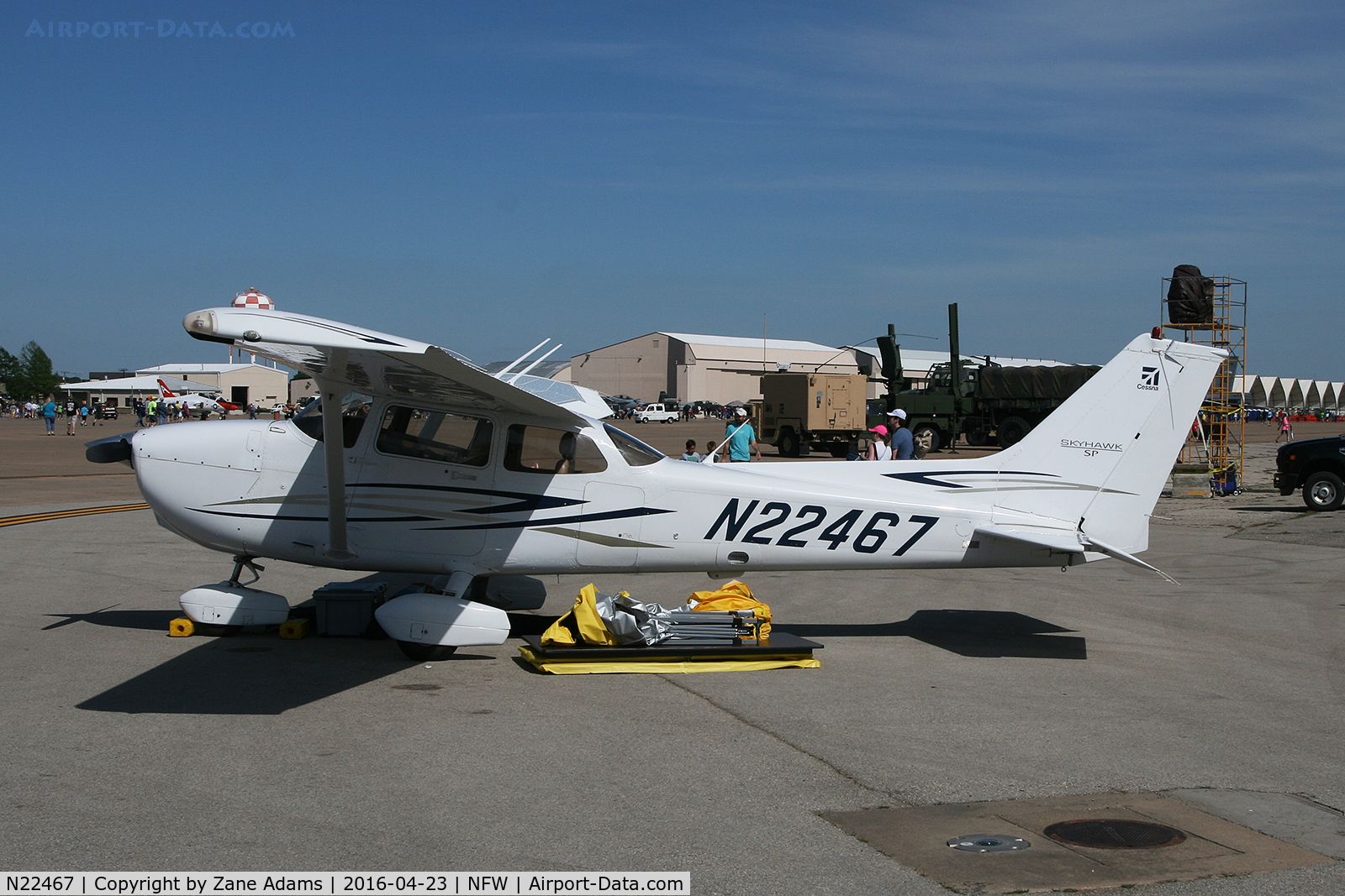 N22467, 2007 Cessna 172S C/N 172S10487, At the 2016 Airpower Expo @ NAS Fort Worth