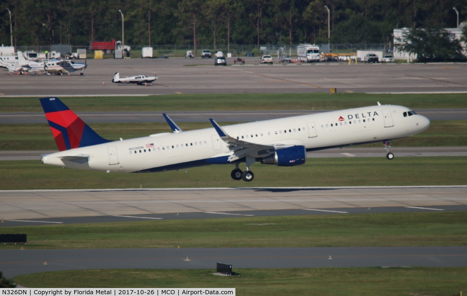 N326DN, 2017 Airbus A321-211 C/N 7645, Delta