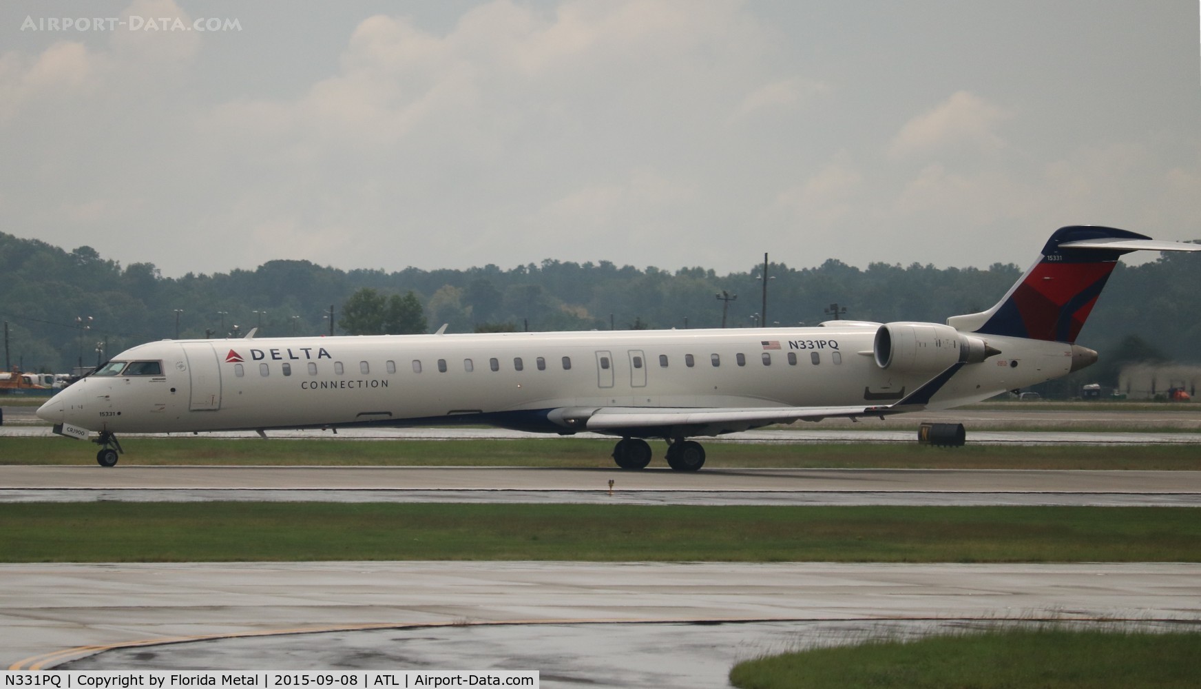 N331PQ, 2014 Bombardier CRJ-900LR (CL-600-2D24) C/N 15331, Delta Connection