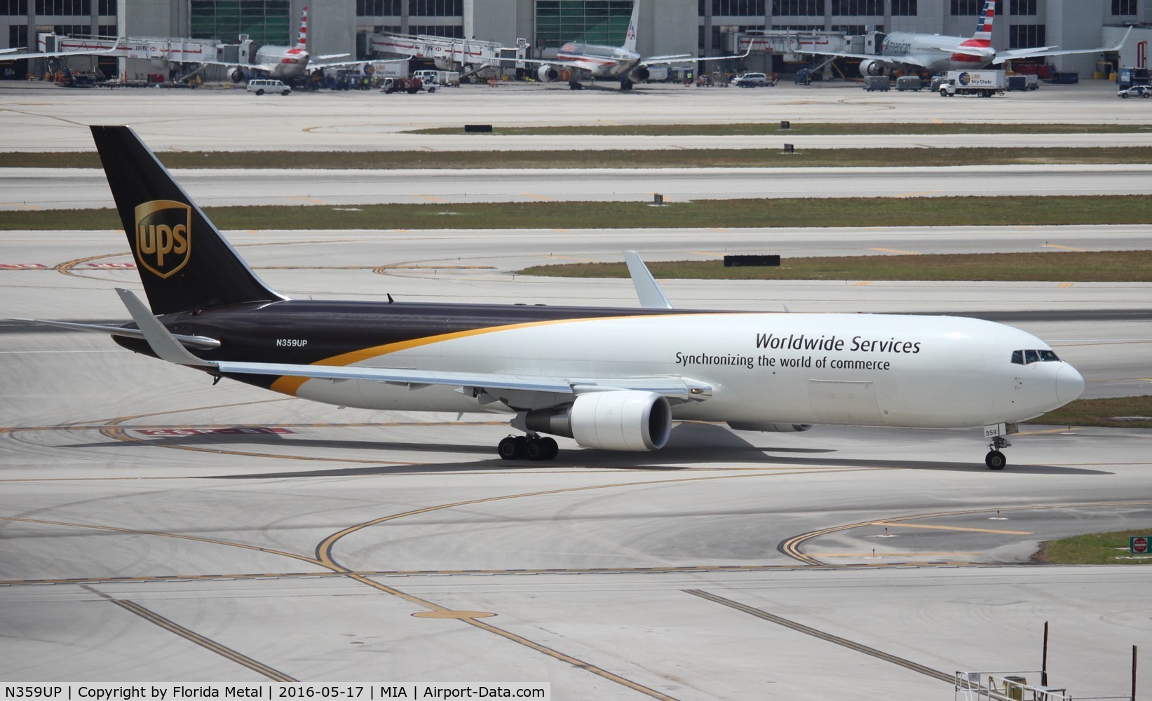 N359UP, 2013 Boeing 767-34AF/ER C/N 37870, UPS 767-300