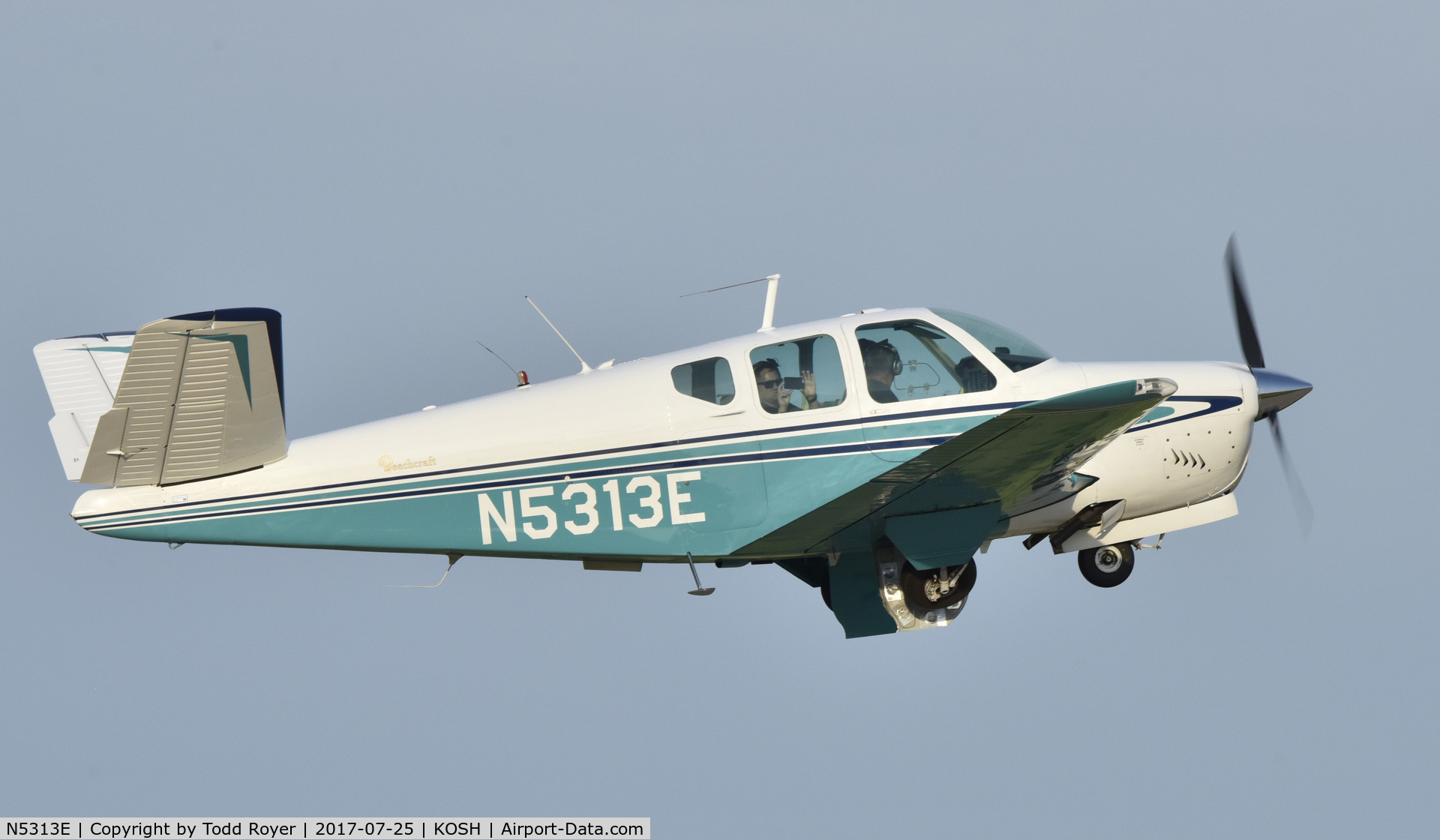 N5313E, 1959 Beech K35 Bonanza C/N D-5844, Airventure 2017