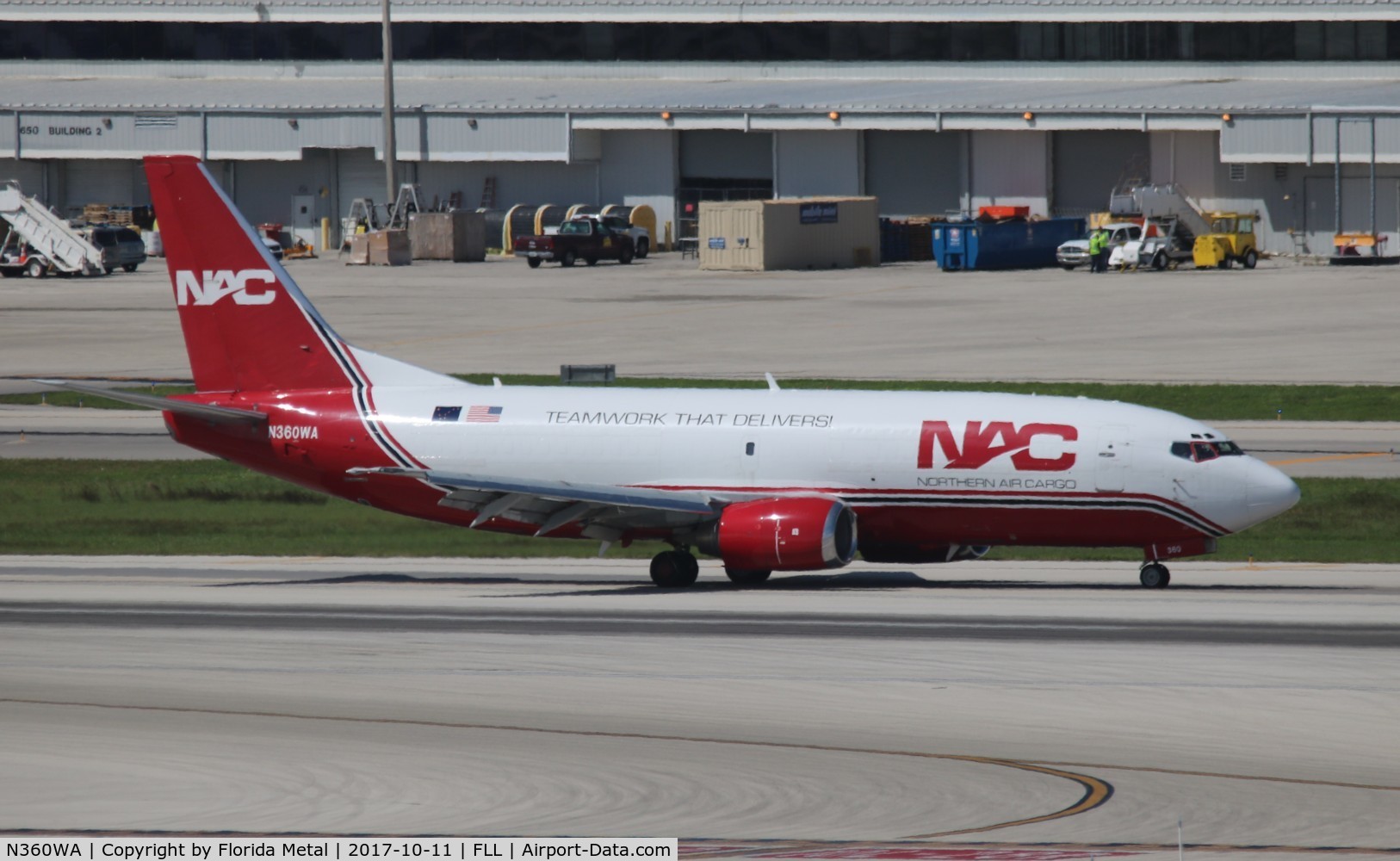 N360WA, 1987 Boeing 737-301 C/N 23553, Northern Air Cargo