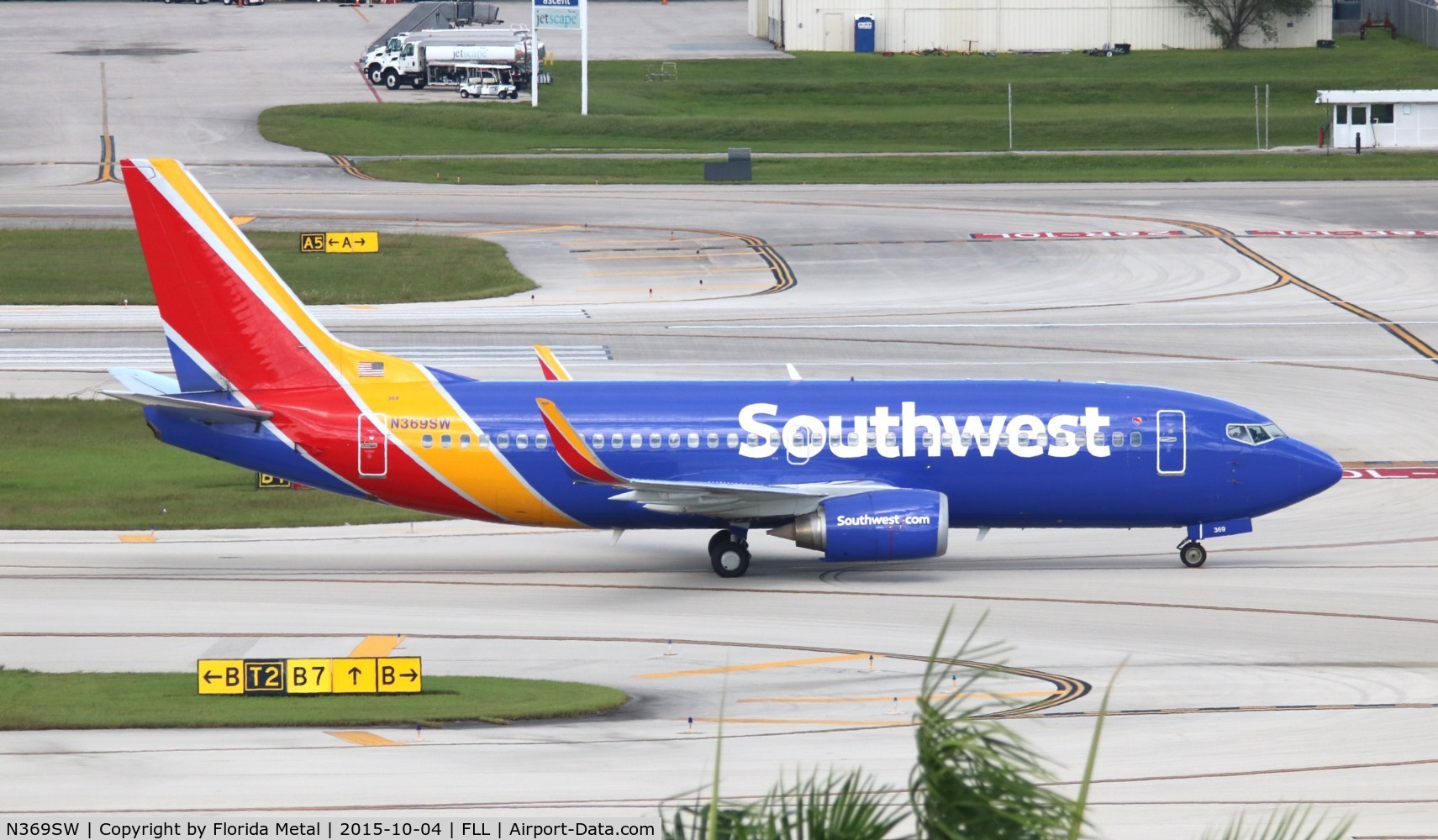 N369SW, 1993 Boeing 737-3H4 C/N 26580, Southwest