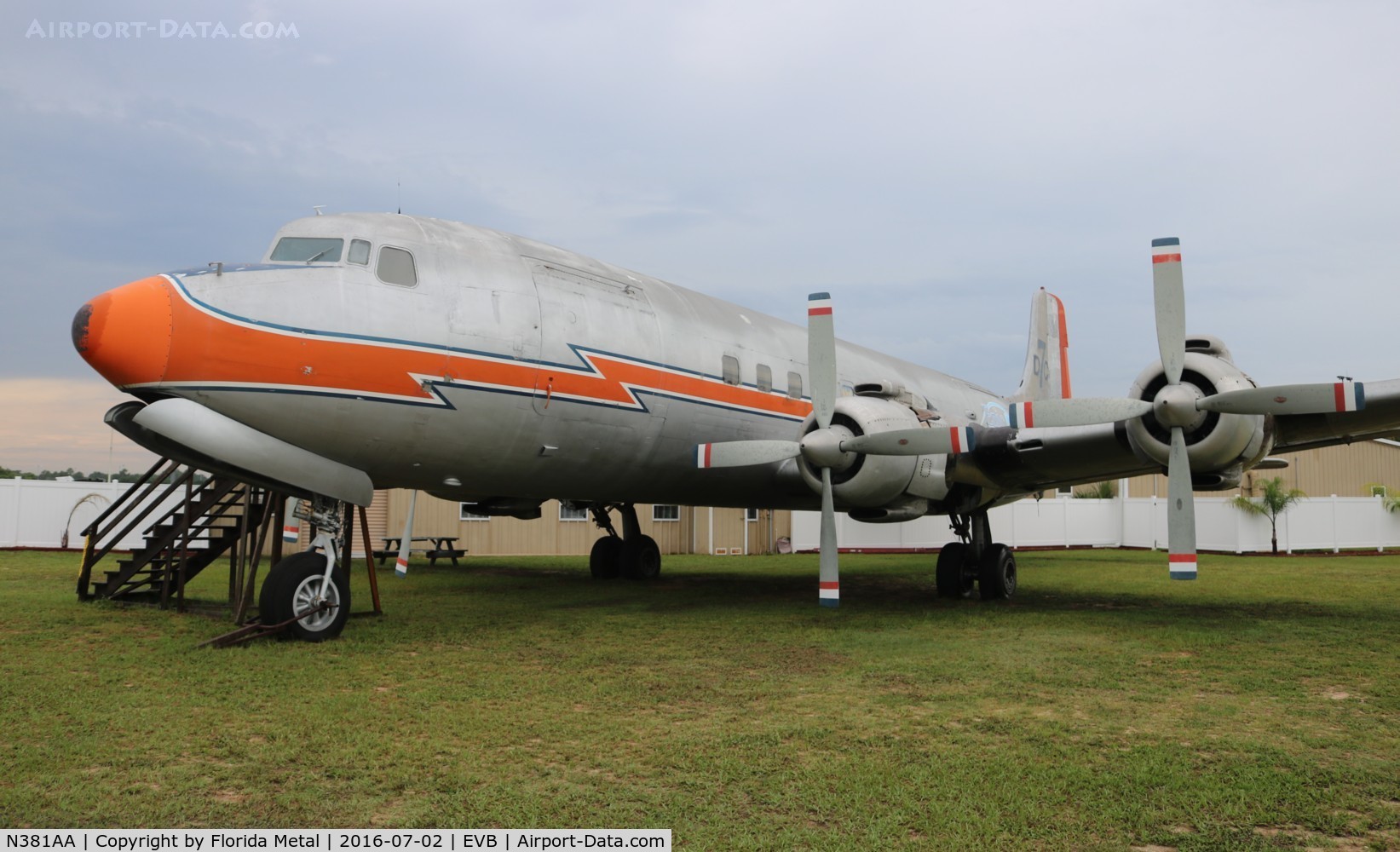N381AA, 1956 Douglas DC-7BF C/N 44921, DC-7BF