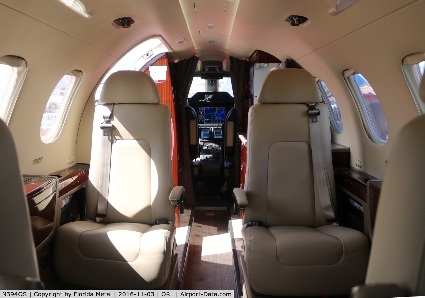 N394QS, 2016 Embraer EMB-505 Phenom 300 C/N 50500362, Net Jets