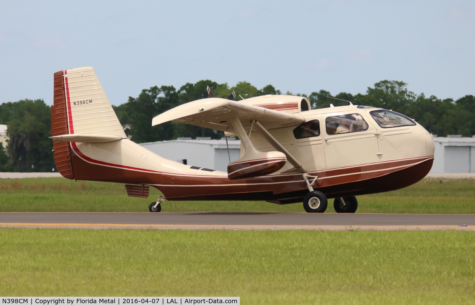 N398CM, 1947 Republic RC-3 Seabee C/N 387, Seabee