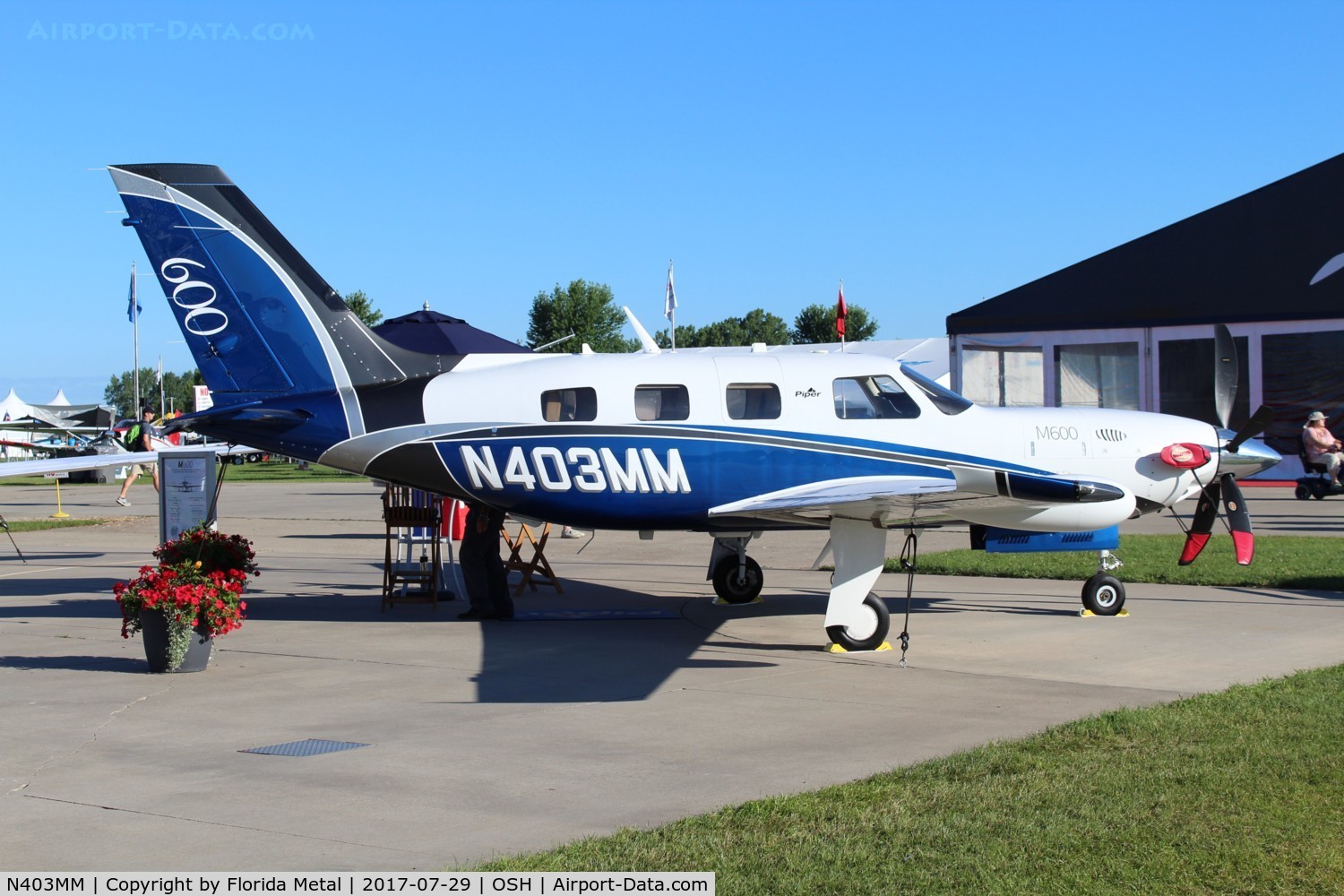 N403MM, 2014 Piper PA-46-500TP Malibu Meridian M600 C/N 4698003, Piper M600