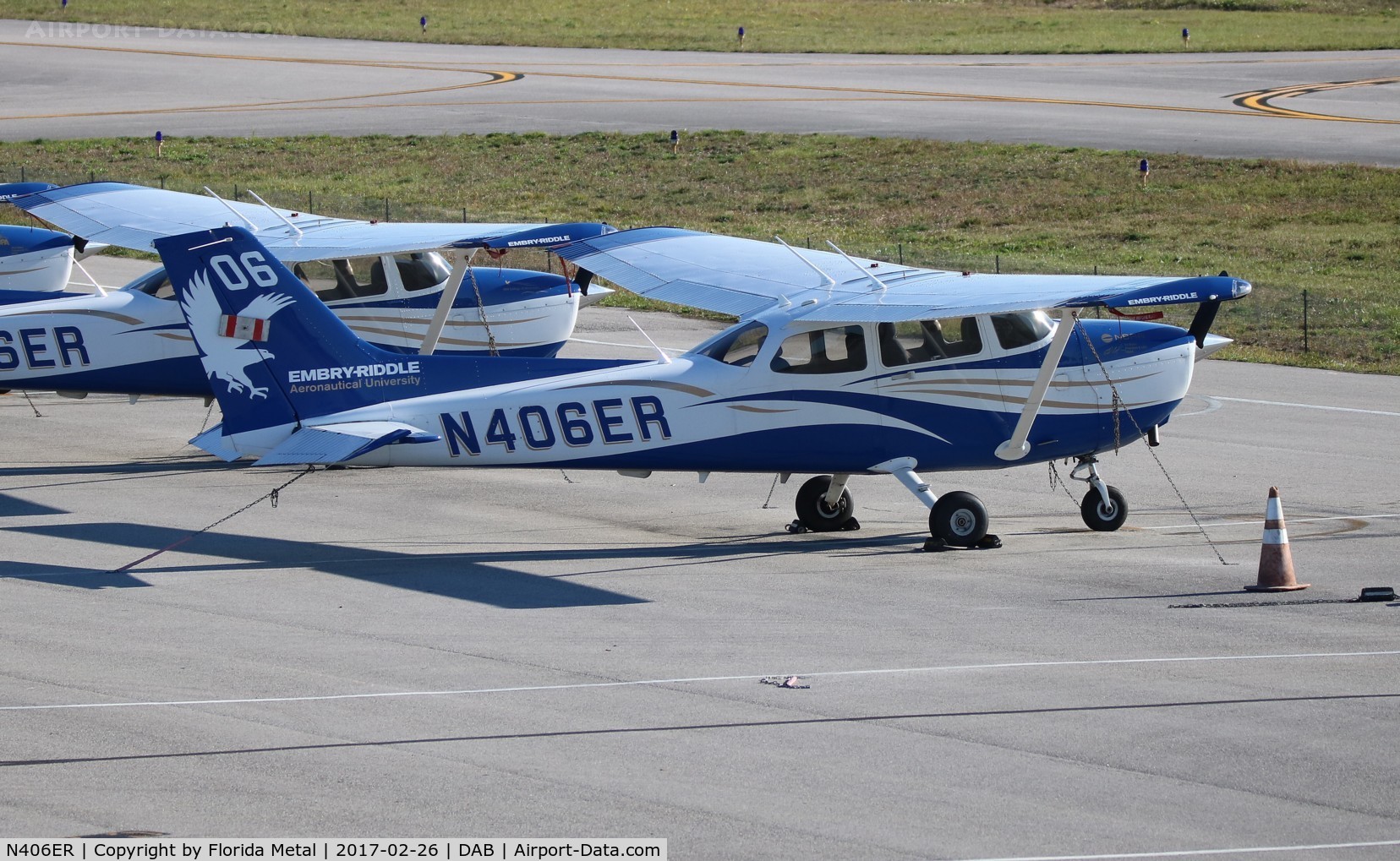 N406ER, 2014 Cessna 172S C/N 172S11437, Embry Riddle