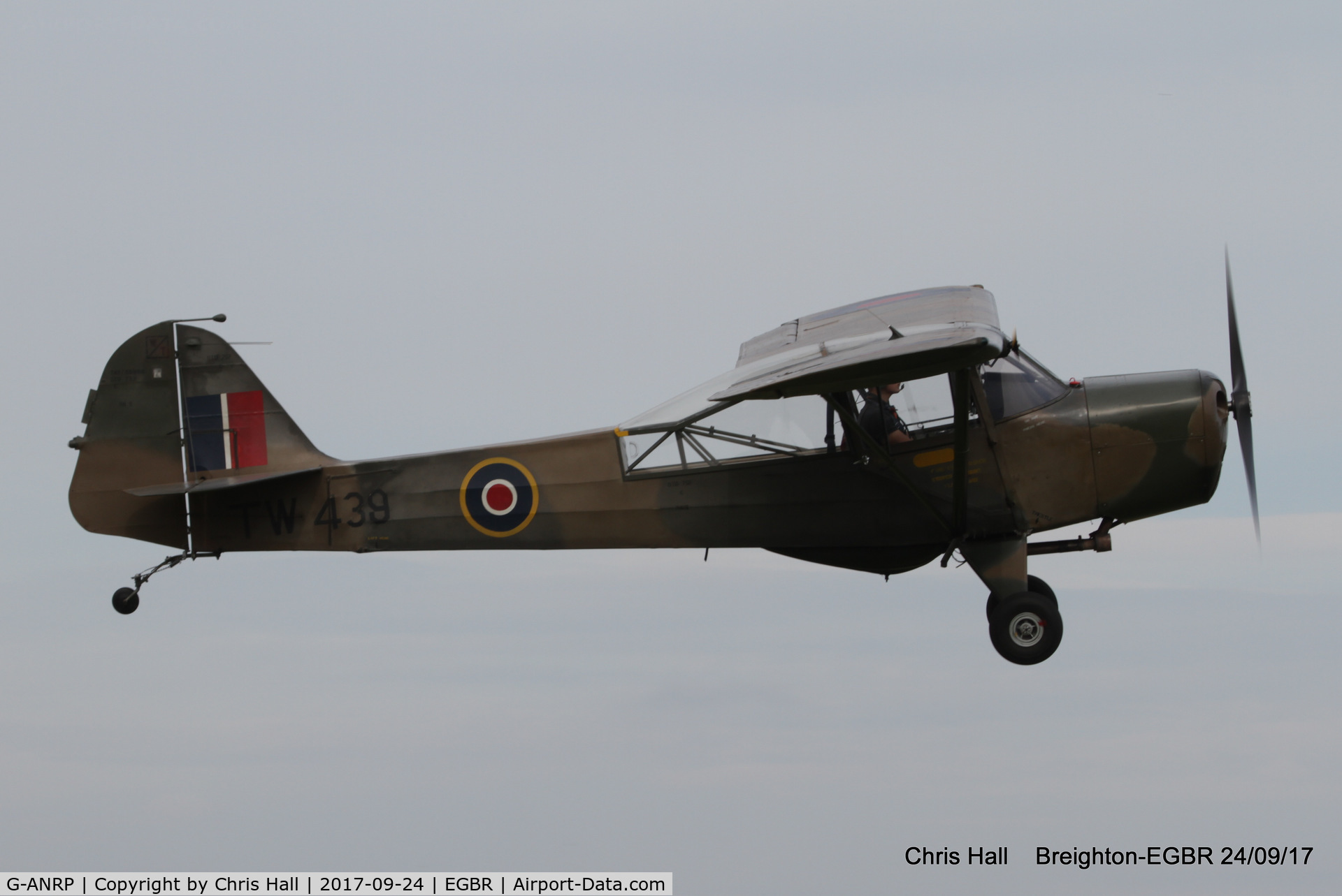 G-ANRP, 1945 Taylorcraft J Auster 5 C/N 1789, at Breighton