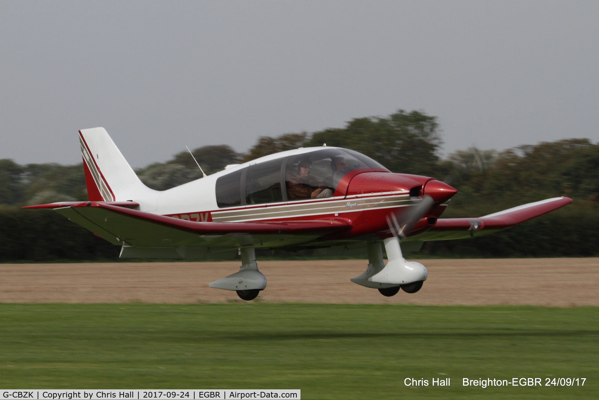 G-CBZK, 2002 Robin DR-400-180 Regent Regent C/N 2543, at Breighton