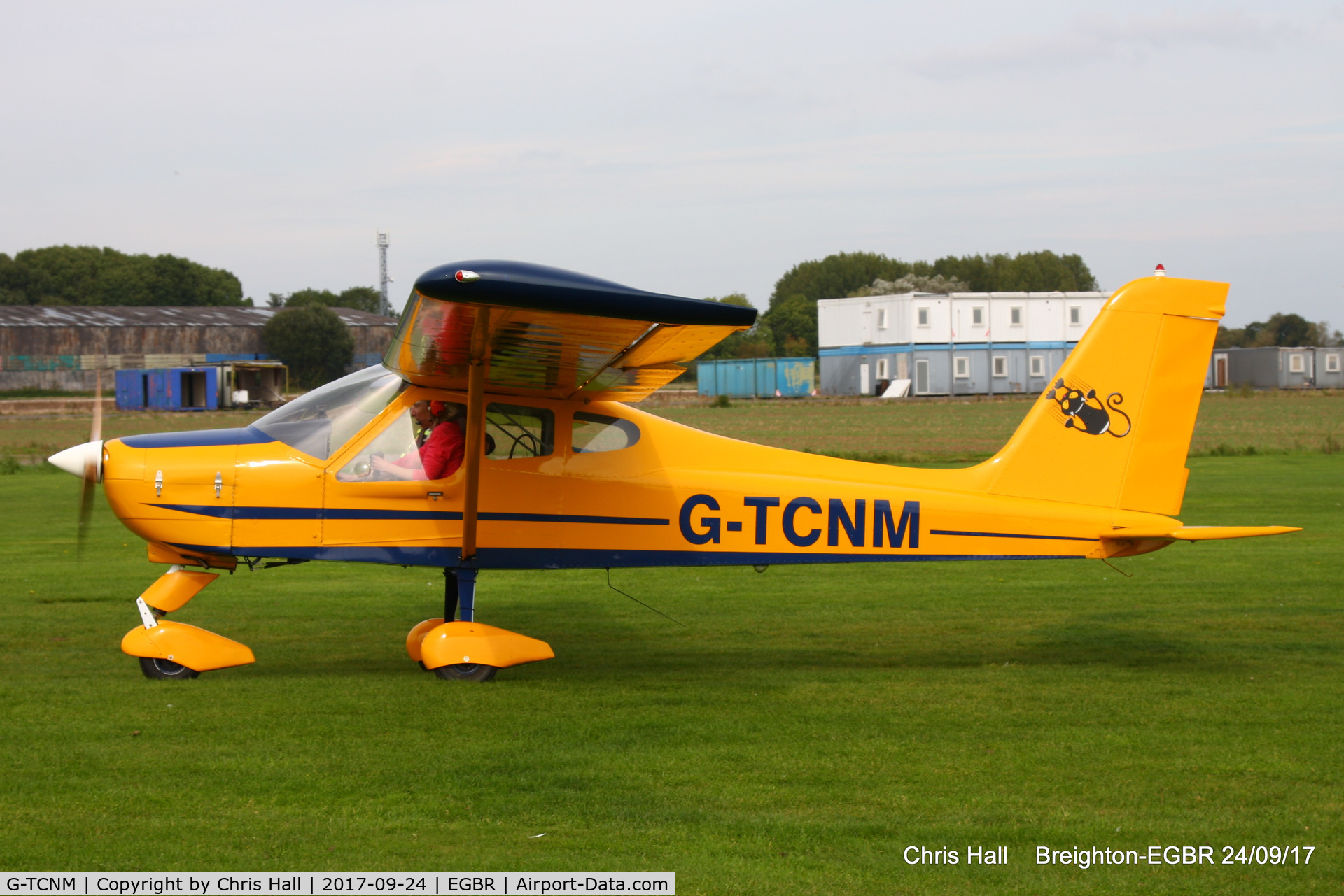 G-TCNM, 2002 Tecnam P-92EA Echo C/N PFA 318-13922, at Breighton