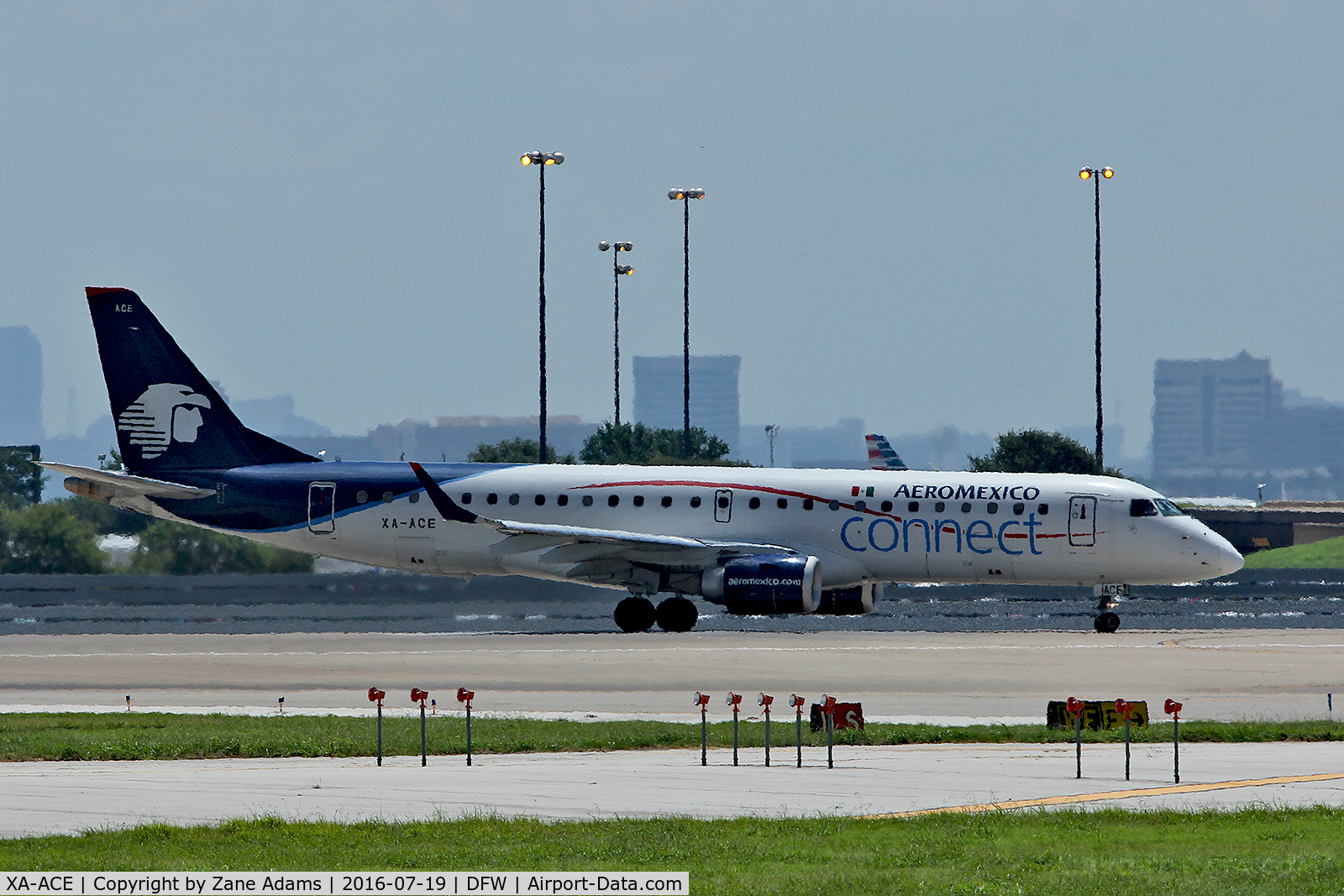 XA-ACE, 2012 Embraer 190AR (ERJ-190-100IGW) C/N 19000518, Departing DFW Airport