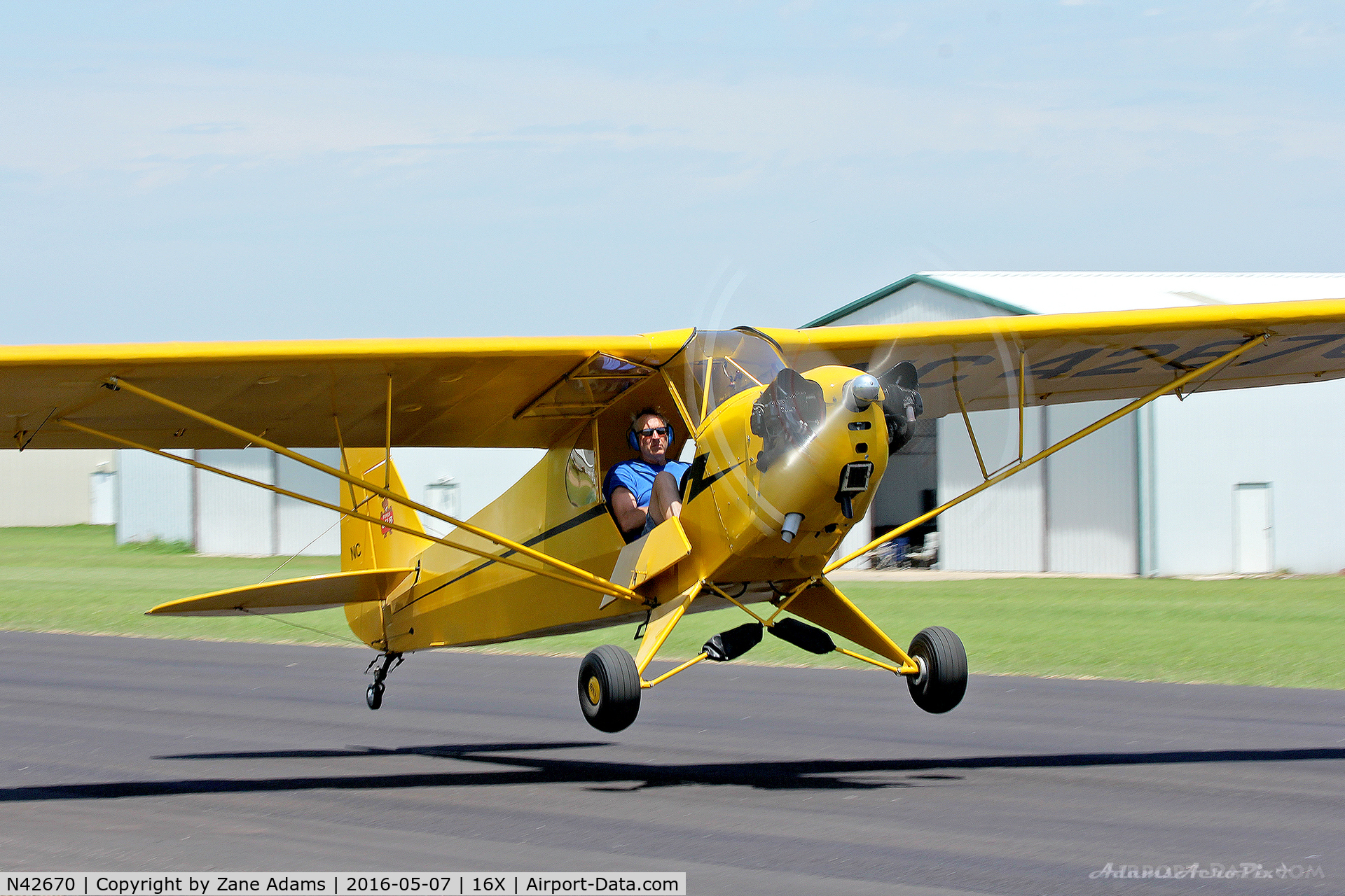 N42670, 1945 Piper J3C-65 Cub Cub C/N 14964, At the 2016 Propwash Fly-in