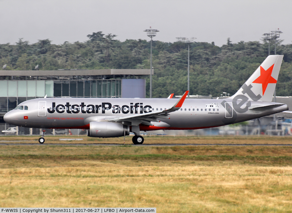 F-WWIS, 2017 Airbus A320-232 C/N 7760, C/n 7760 - To be VN-A569