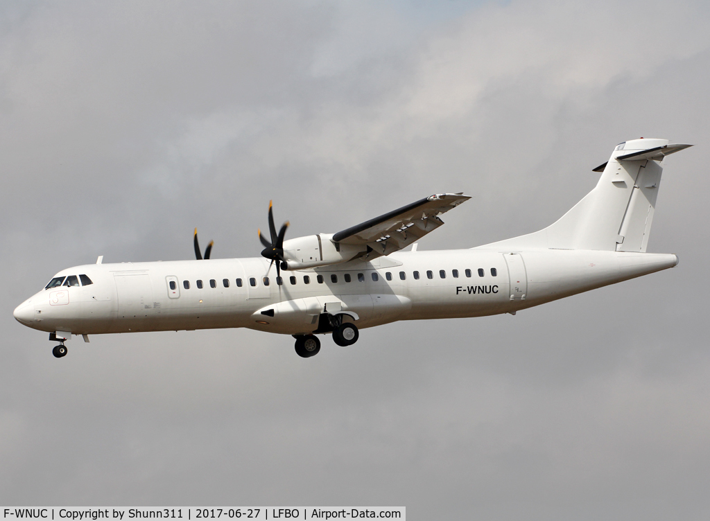 F-WNUC, 2012 ATR 72-600 (72-212A) C/N 1060, C/n 1060 - Ex. AZUL as PR-AQD