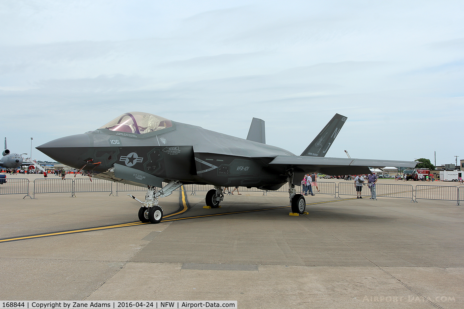 168844, 2014 Lockheed Martin F-35C Lightning II C/N CF-13, At the 2016 Airpower Expo - NAS Fort Worth