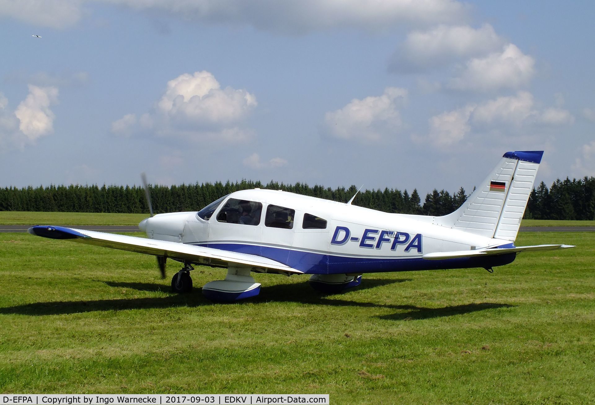 D-EFPA, 1978 Piper PA-28-181 C/N 28-90077, Piper PA-28-181 Archer II at the Dahlemer Binz 60th jubilee airfield display