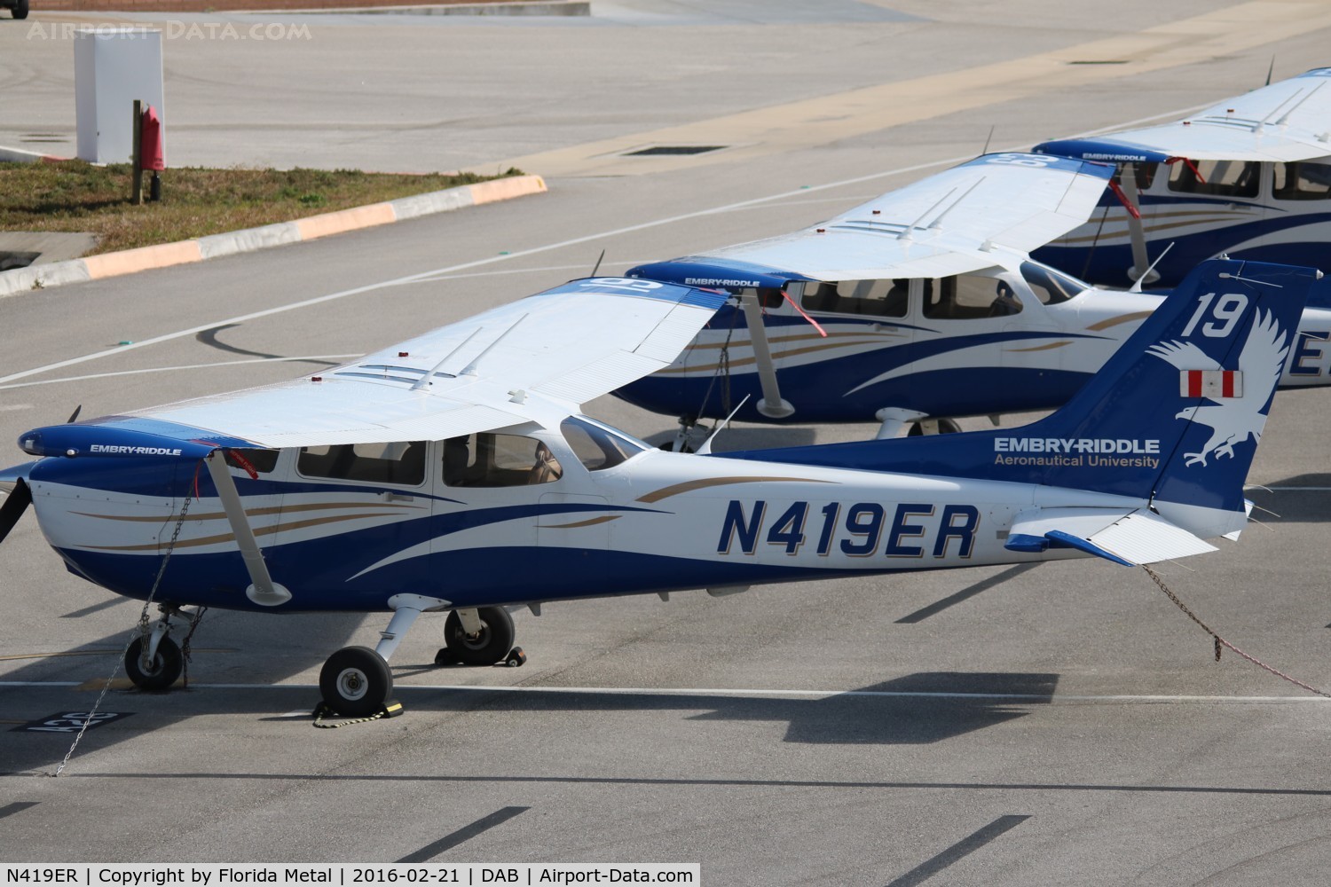 N419ER, 2014 Cessna 172S C/N 172S11446, Embry Riddle