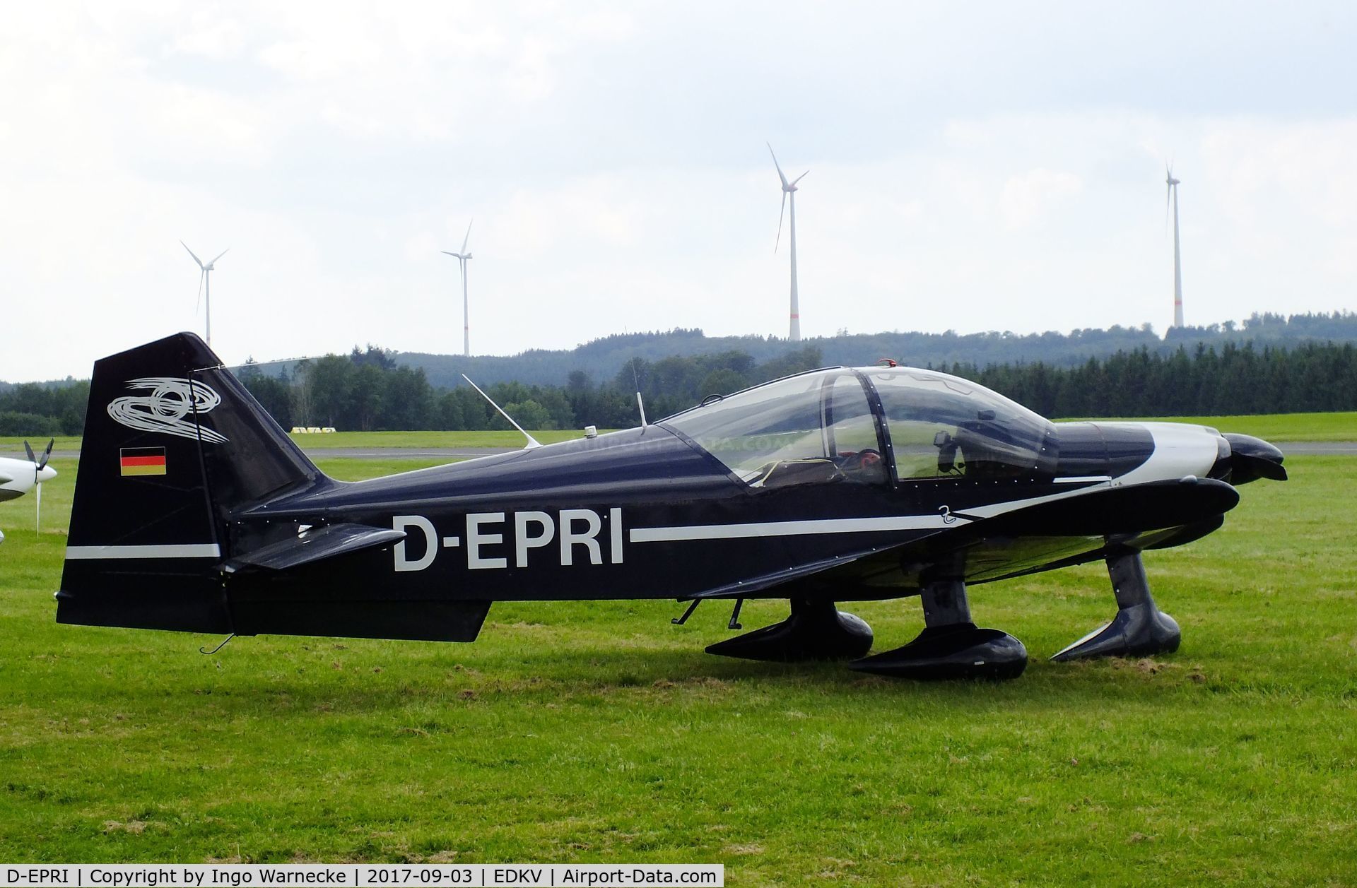 D-EPRI, Robin R-2160 Alpha Sport C/N 131, Robin R.2160 at the Dahlemer Binz 60th jubilee airfield display