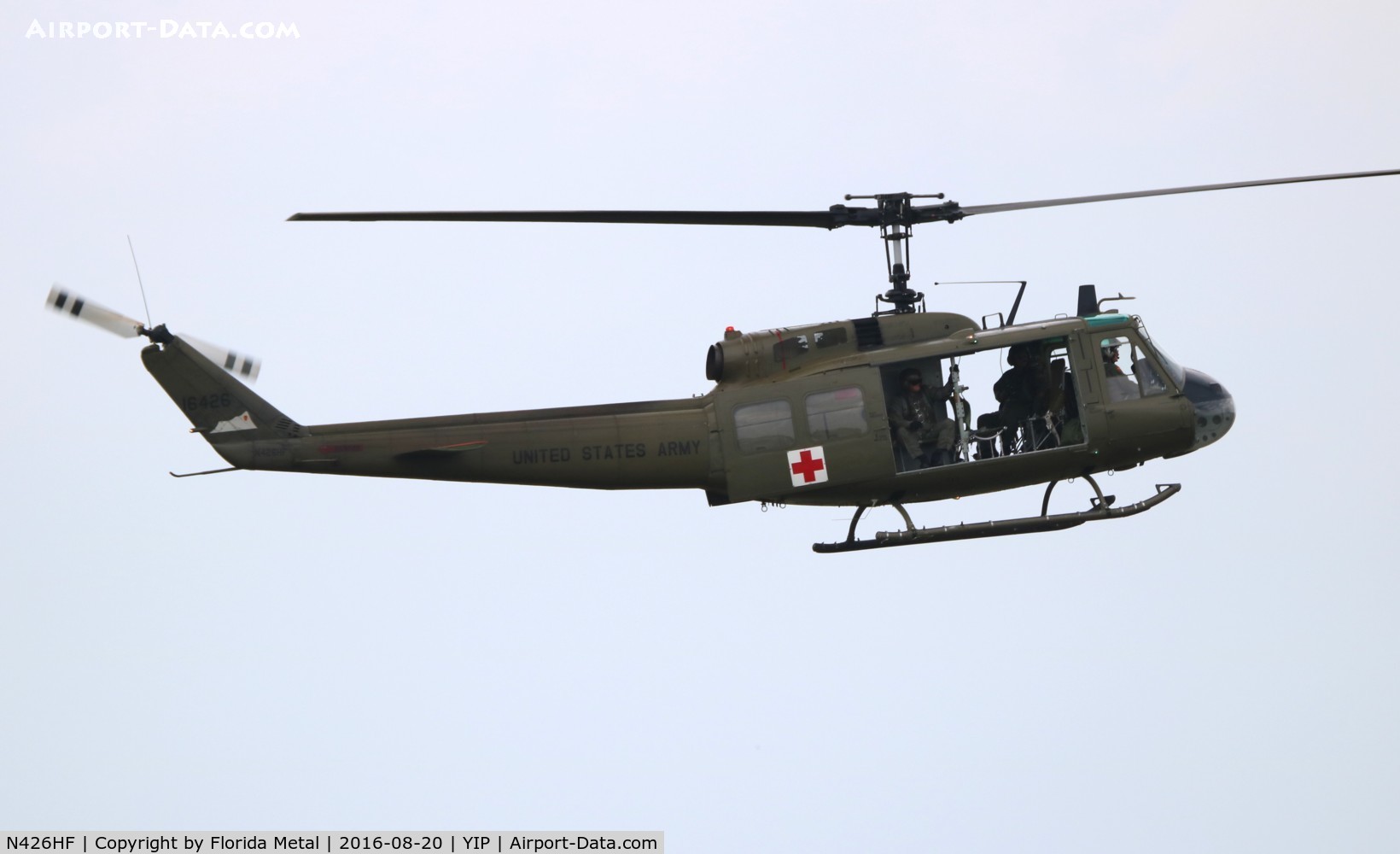 N426HF, 1970 Bell UH-1H-BF Iroquois C/N 12731, UH-1H