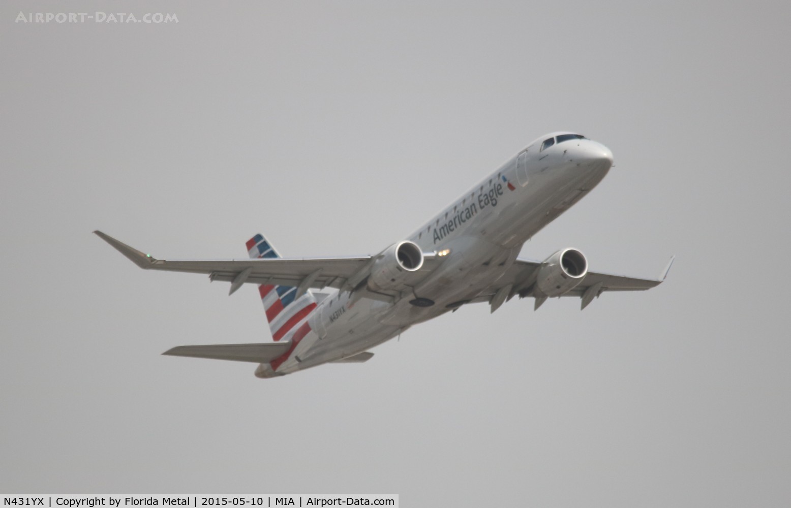 N431YX, 2014 Embraer 175LR (ERJ-170-200LR) C/N 17000413, American Eagle