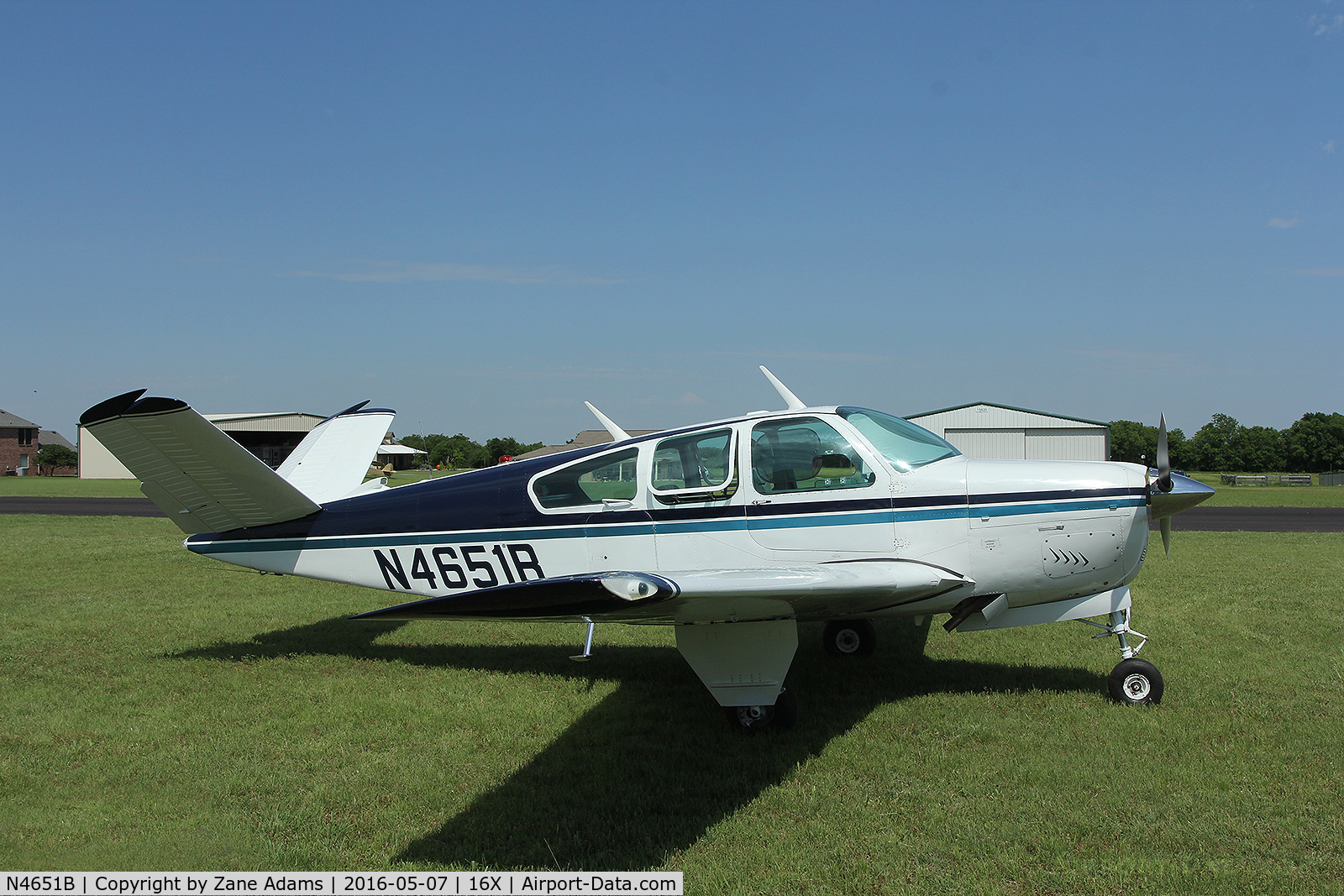 N4651B, Beech V35B Bonanza C/N D-9157, At the 2016 Propwash Fly-in