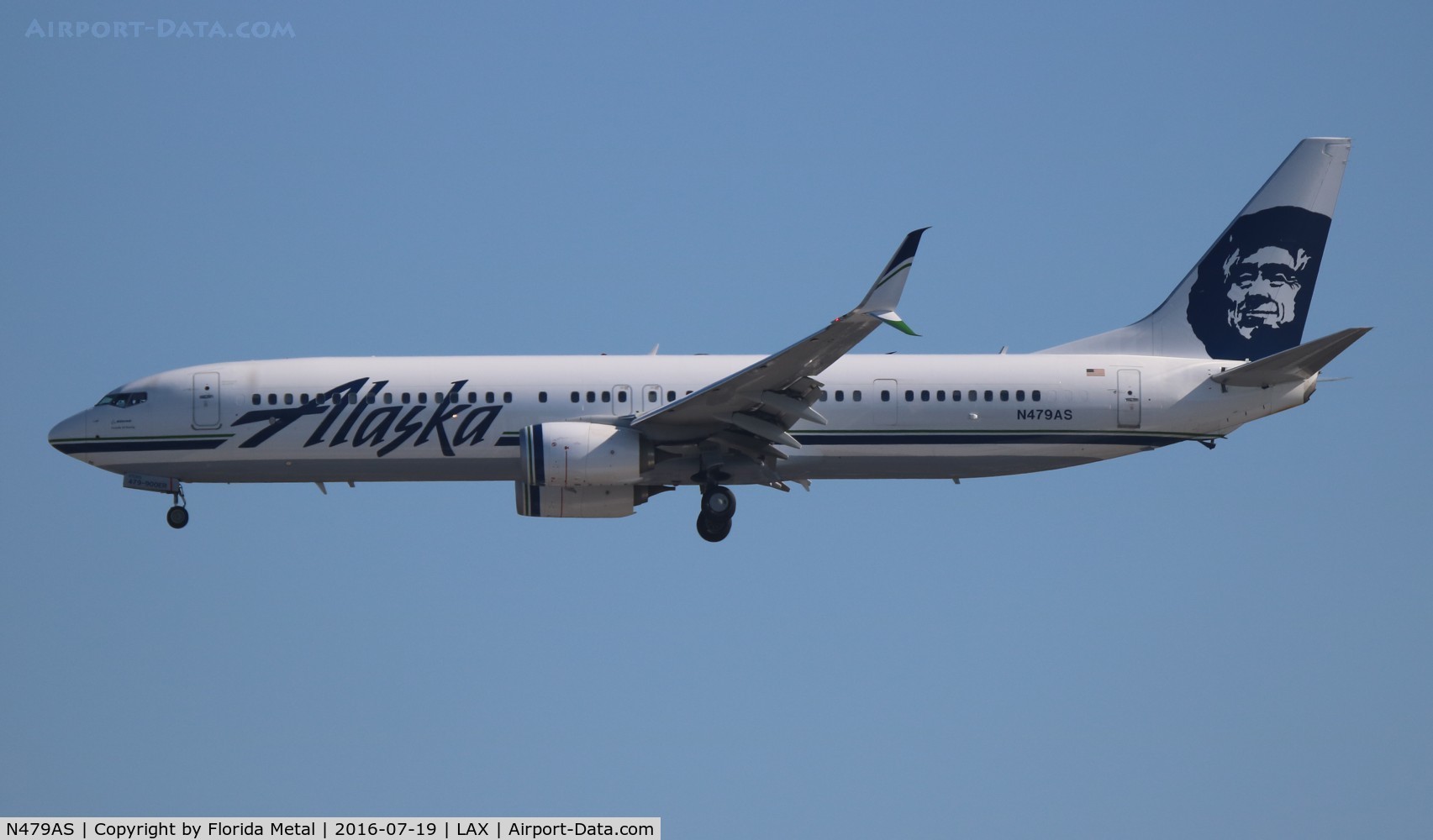 N479AS, 2015 Boeing 737-900/ER C/N 60576, Alaska