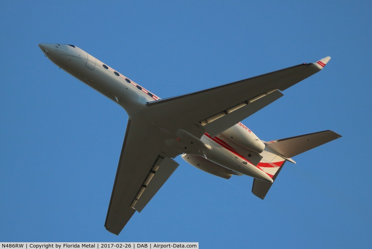 N486RW, 2014 Gulfstream Aerospace GV-SP (G550) C/N 5484, Gulfstream 550