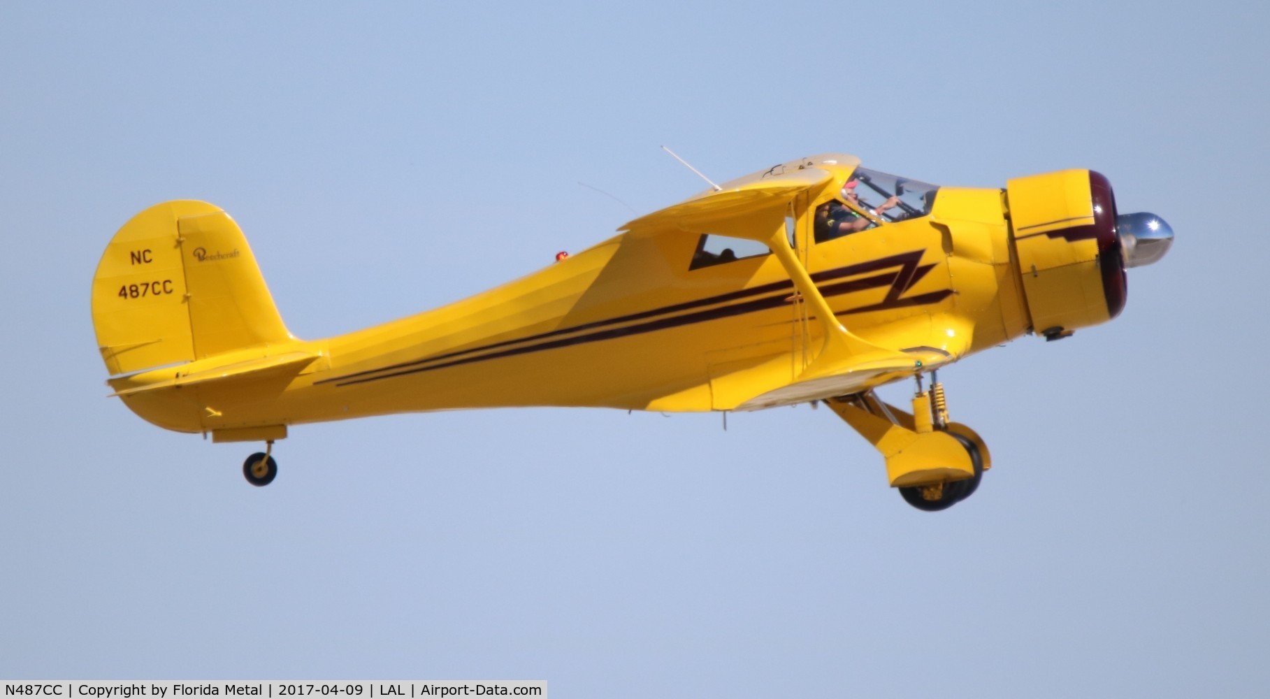 N487CC, 1943 Beech D17S Staggerwing C/N 4837, Staggerwing