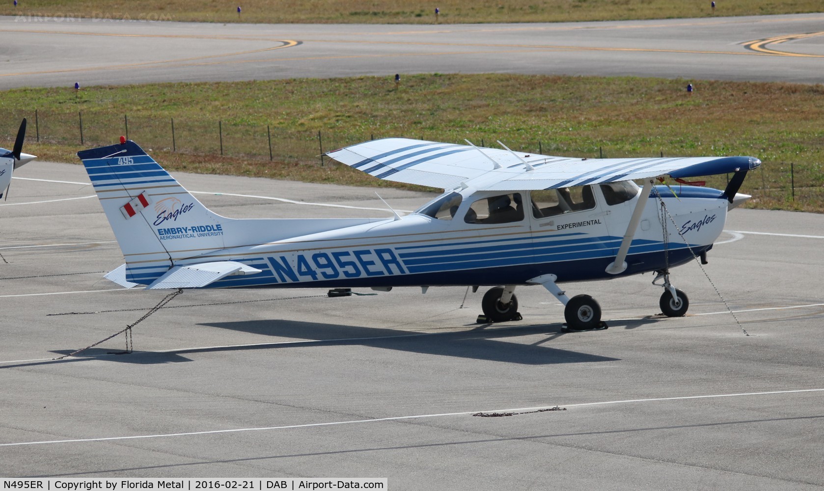 N495ER, 2007 Cessna 172S Skyhawk SP C/N 172S10569, Embry Riddle