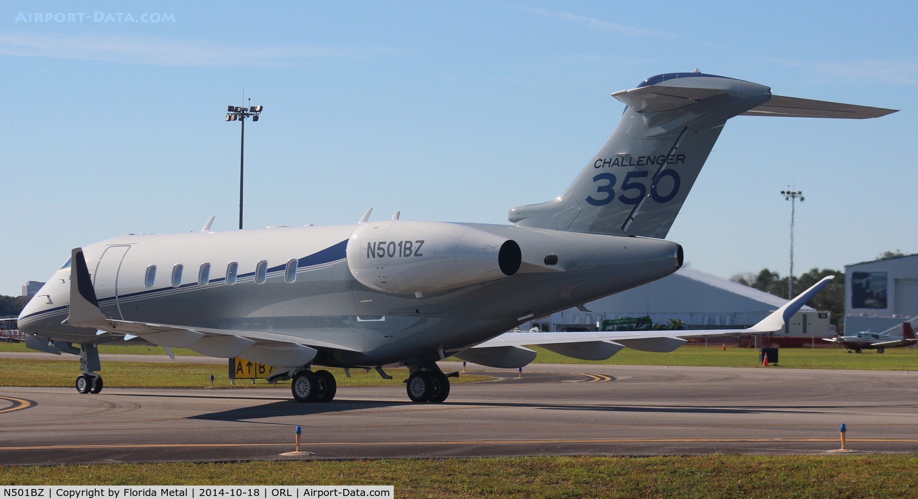 N501BZ, 2014 Bombardier Challenger 350 (BD-100-1A10) C/N 20501, Challenger 350