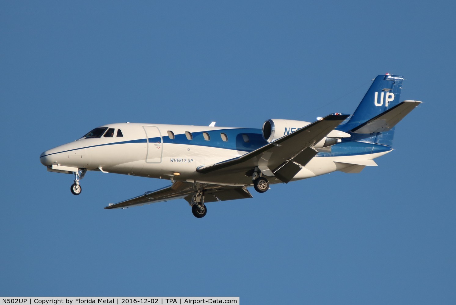 N502UP, 2003 Cessna 560XL Citation Excel C/N 560-5310, Wheels Up