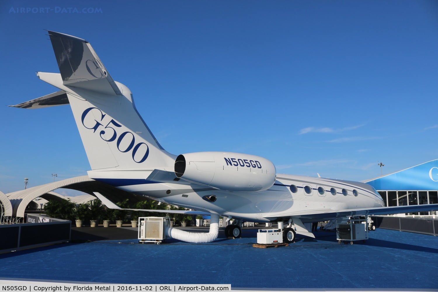 N505GD, 2016 Gulfstream Aerospace GVII-G500 C/N 72005, Gulfstream 500