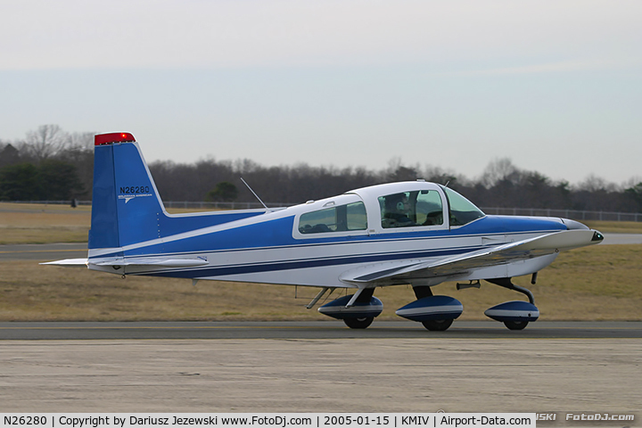 N26280, Grumman American AA-5A Cheetah C/N AA5A0503, American Aviation AA-5A Cheetah  C/N AA5A0503, N26280