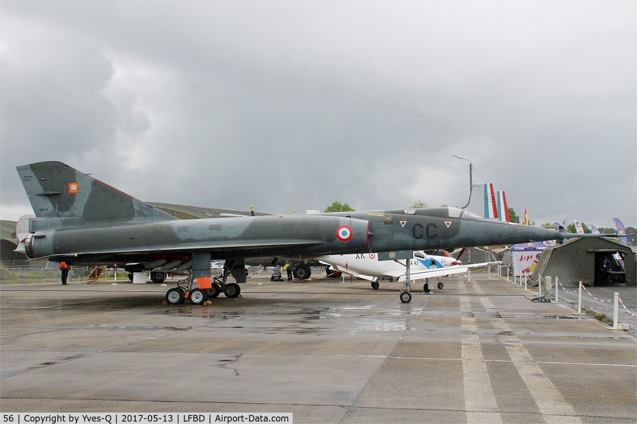 56, Dassault Mirage 2000-5F C/N 56, Dassault Mirage IVP, Preserved at C.A.E.A museum, Bordeaux-Merignac Air base 106 (LFBD-BOD)
