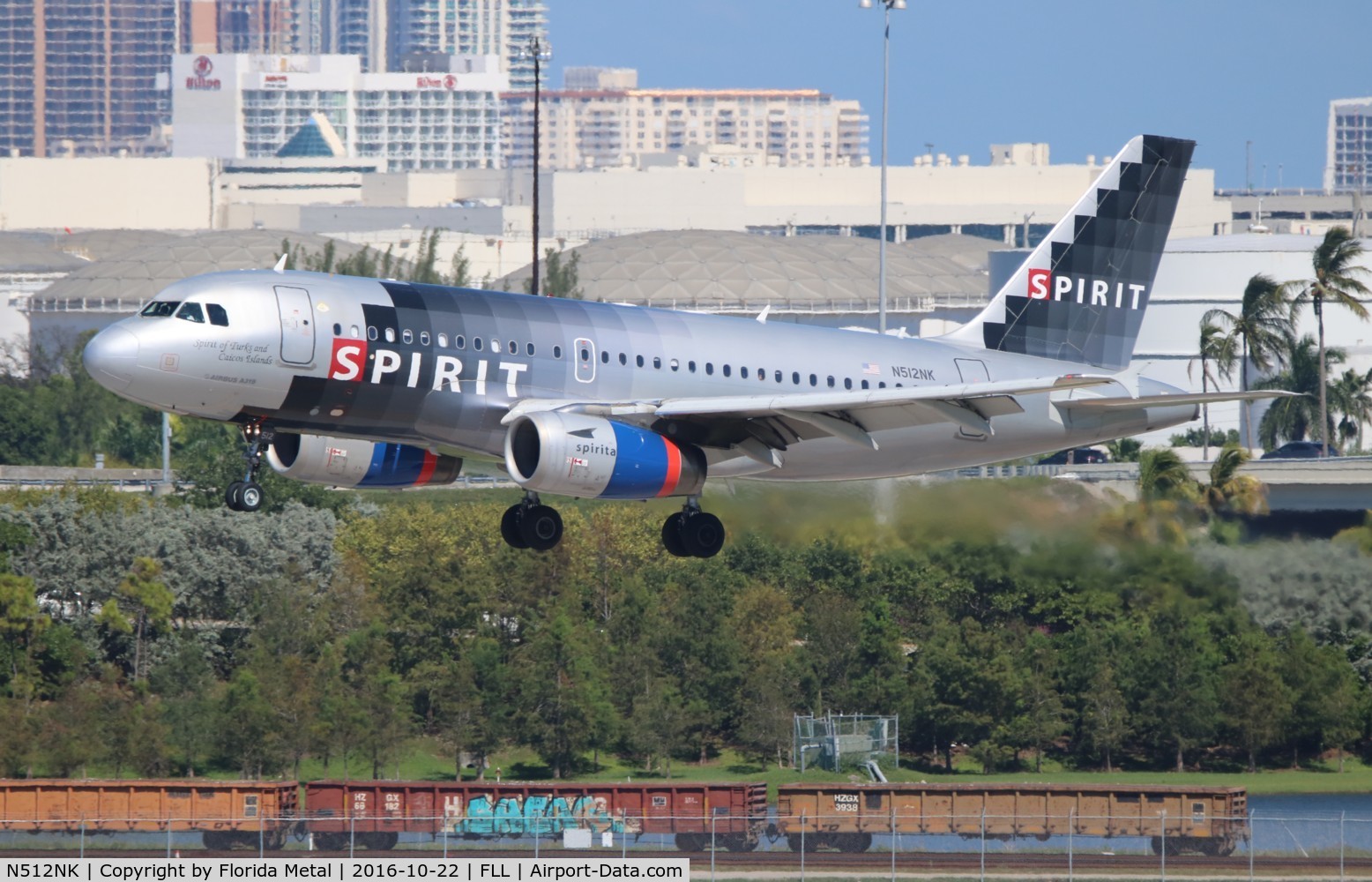 N512NK, 2006 Airbus A319-132 C/N 2673, Spirit