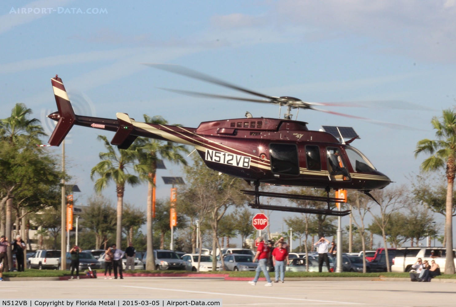 N512VB, 2014 Bell 407 C/N 54156, Bell 407 at Heliexpo Orlando