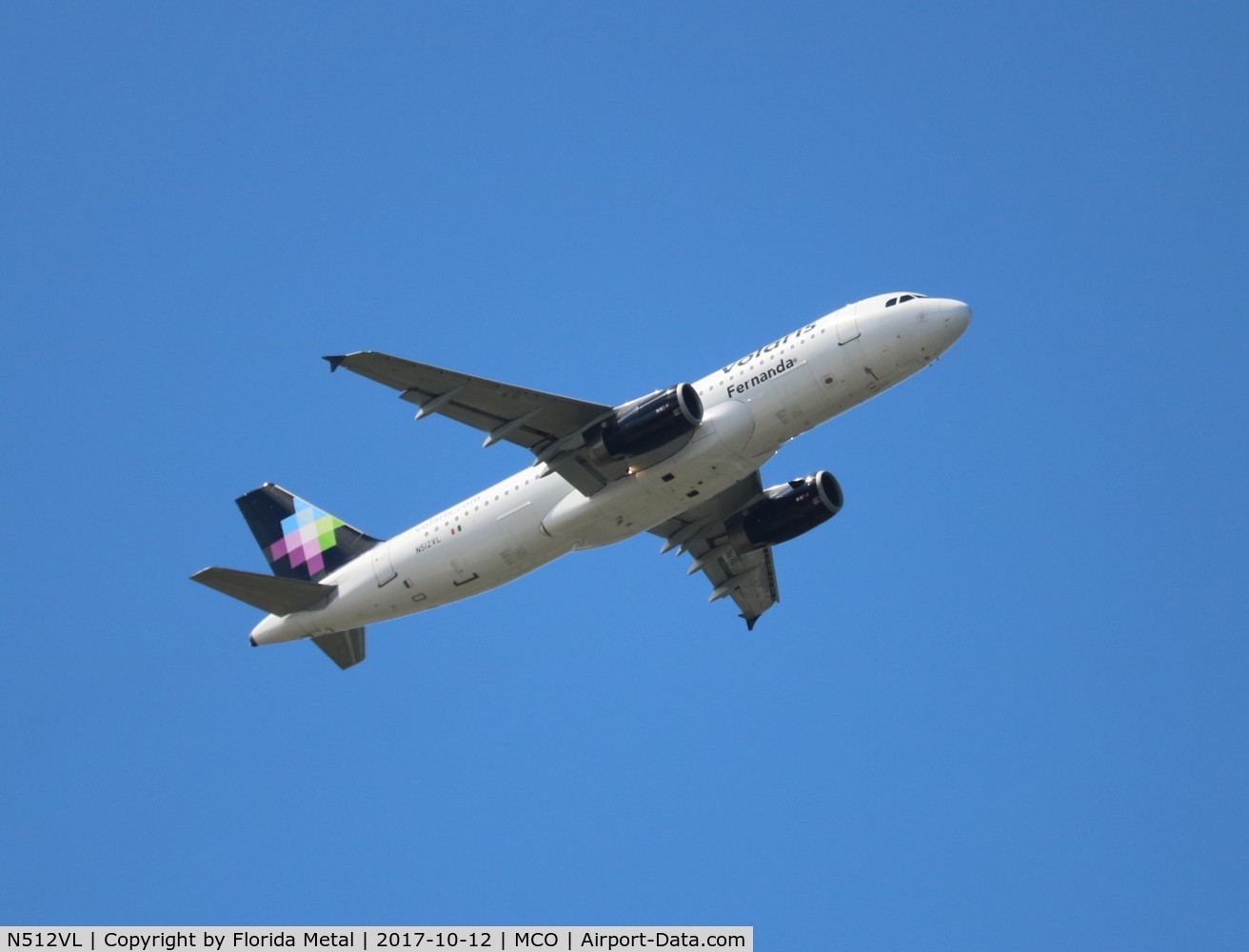 N512VL, 2012 Airbus A320-233 C/N 5308, Volaris