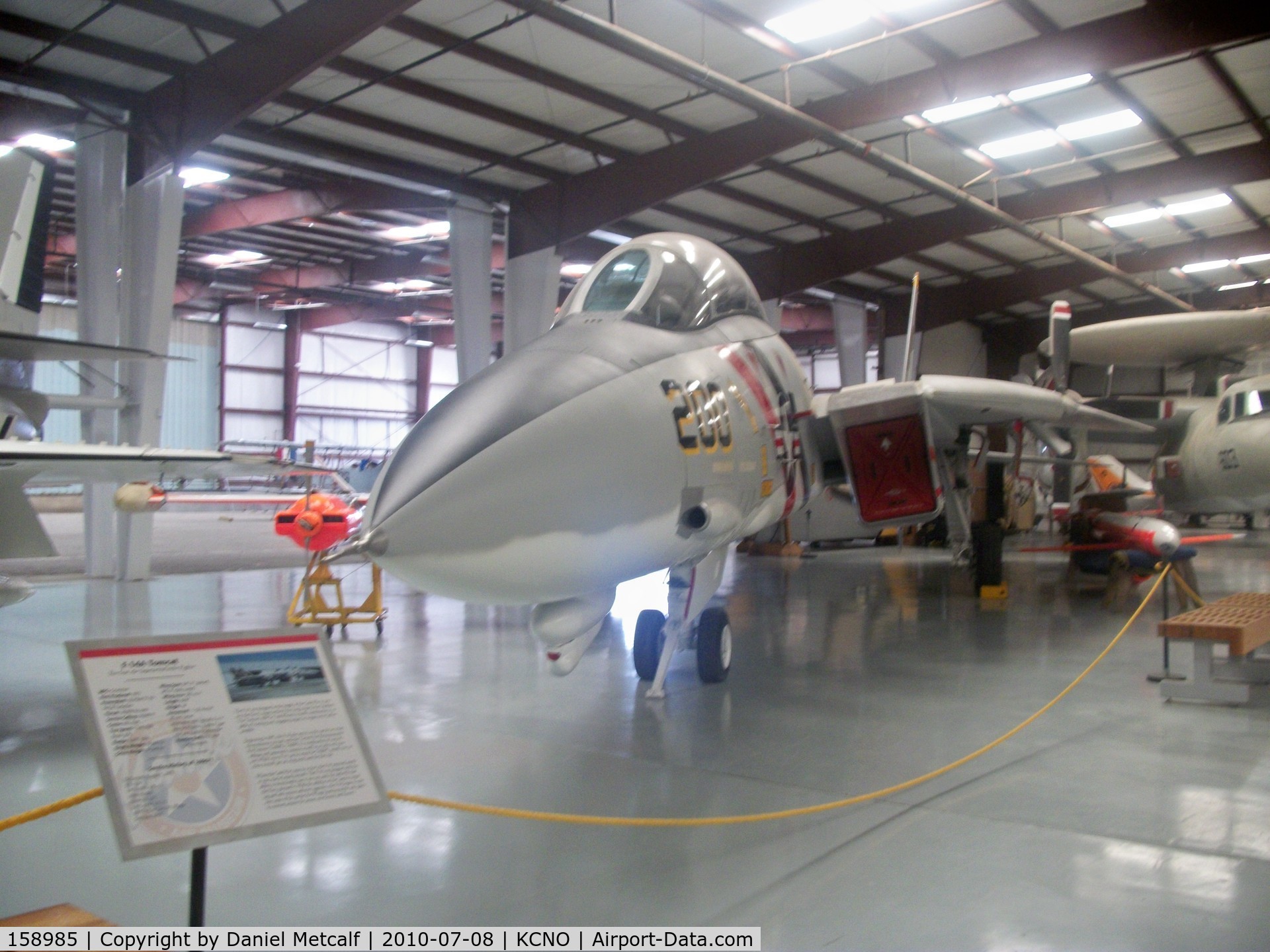 158985, Grumman F-14A Tomcat C/N 46, Yanks Air Museum