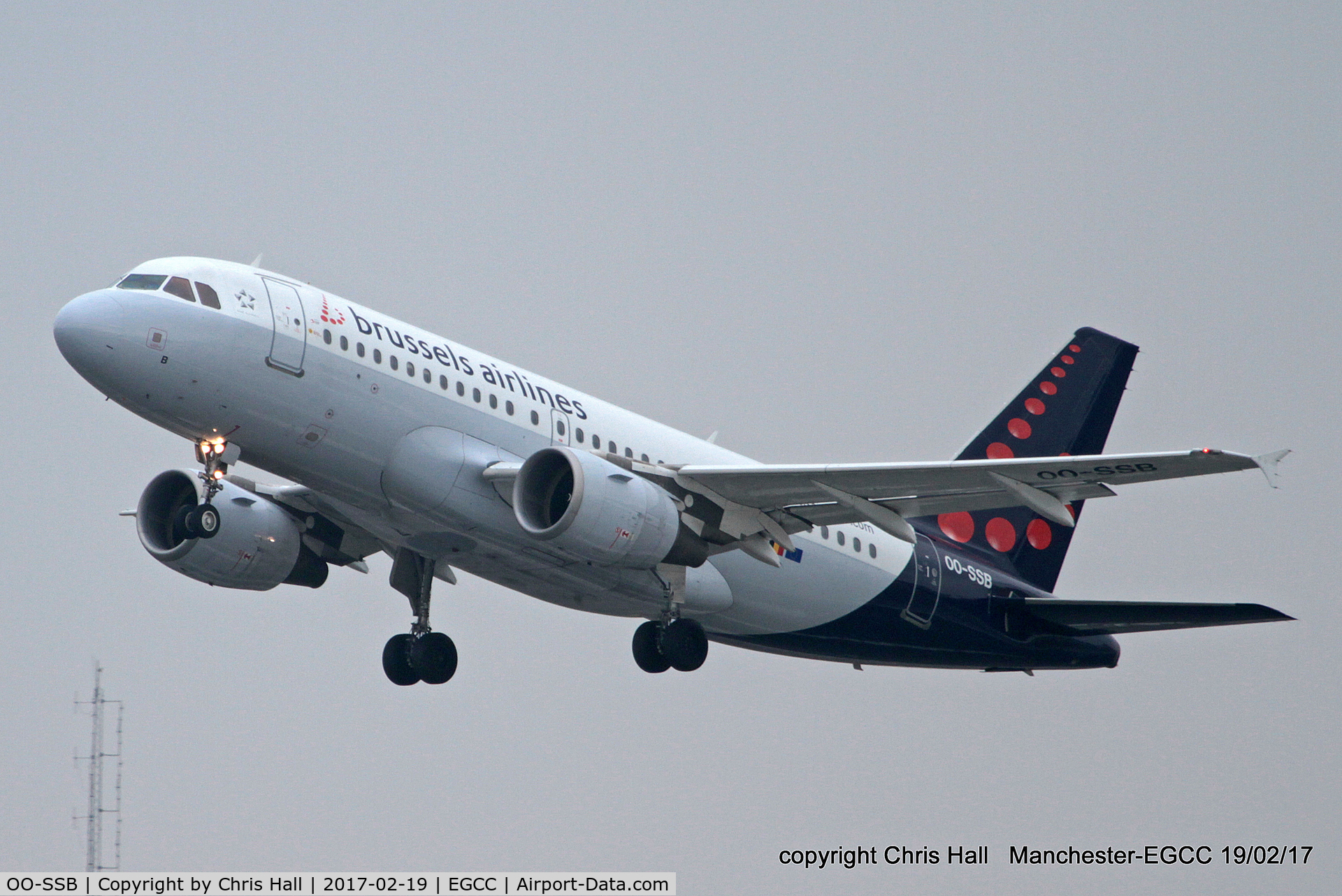 OO-SSB, 2005 Airbus A319-111 C/N 2400, Brussels Airlines