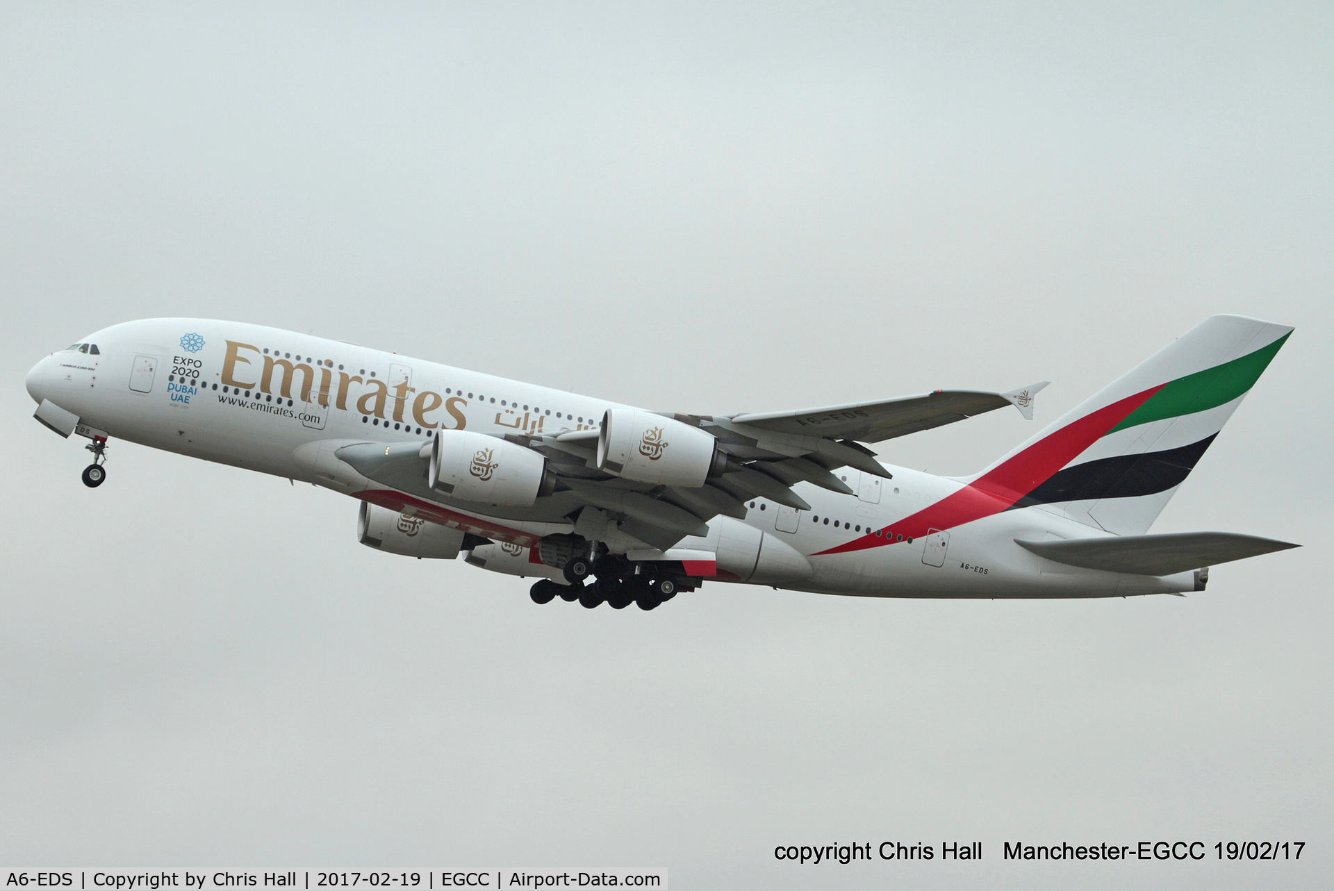 A6-EDS, 2011 Airbus A380-861 C/N 086, Emirates