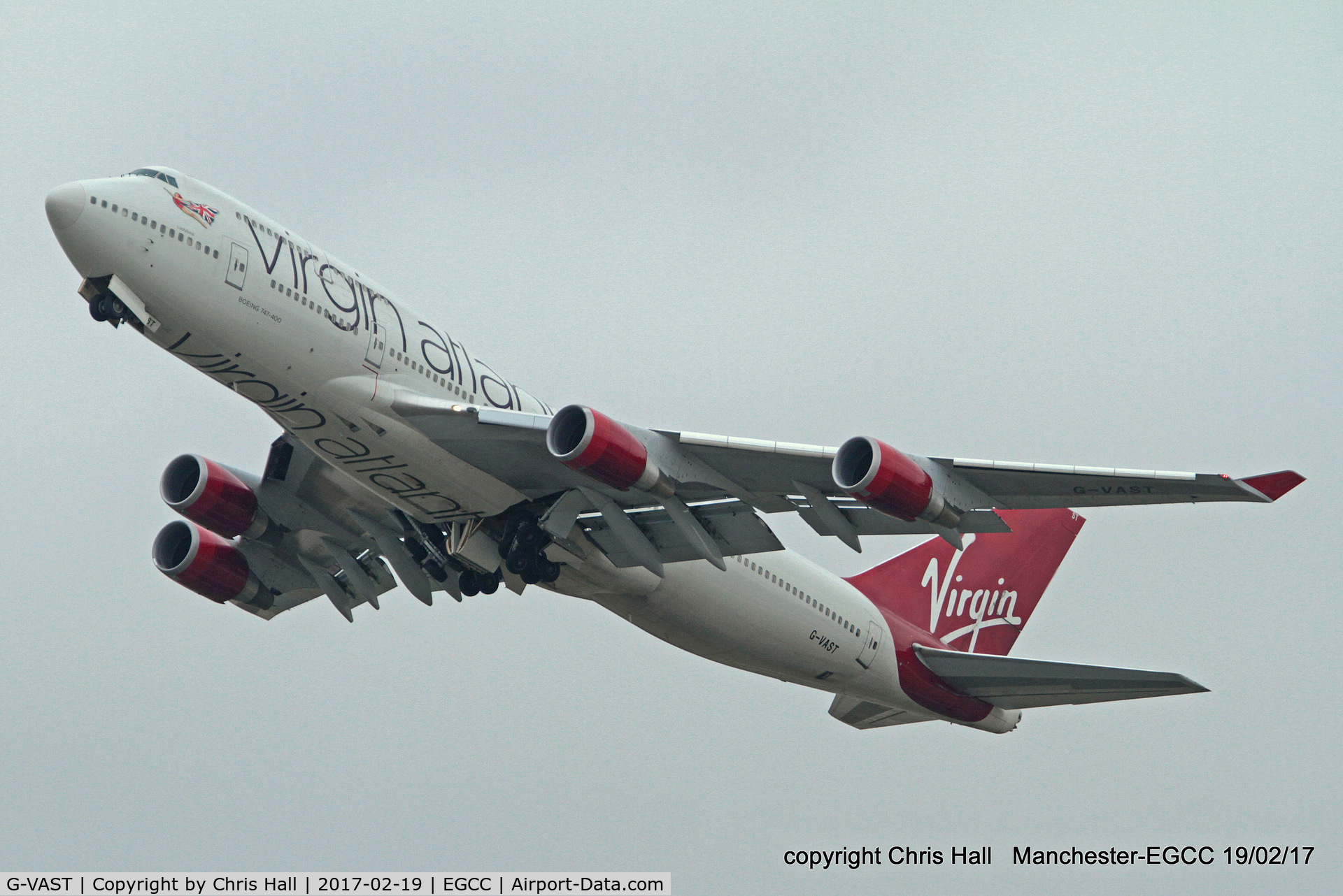 G-VAST, 1997 Boeing 747-41R C/N 28757, Virgin Atlantic
