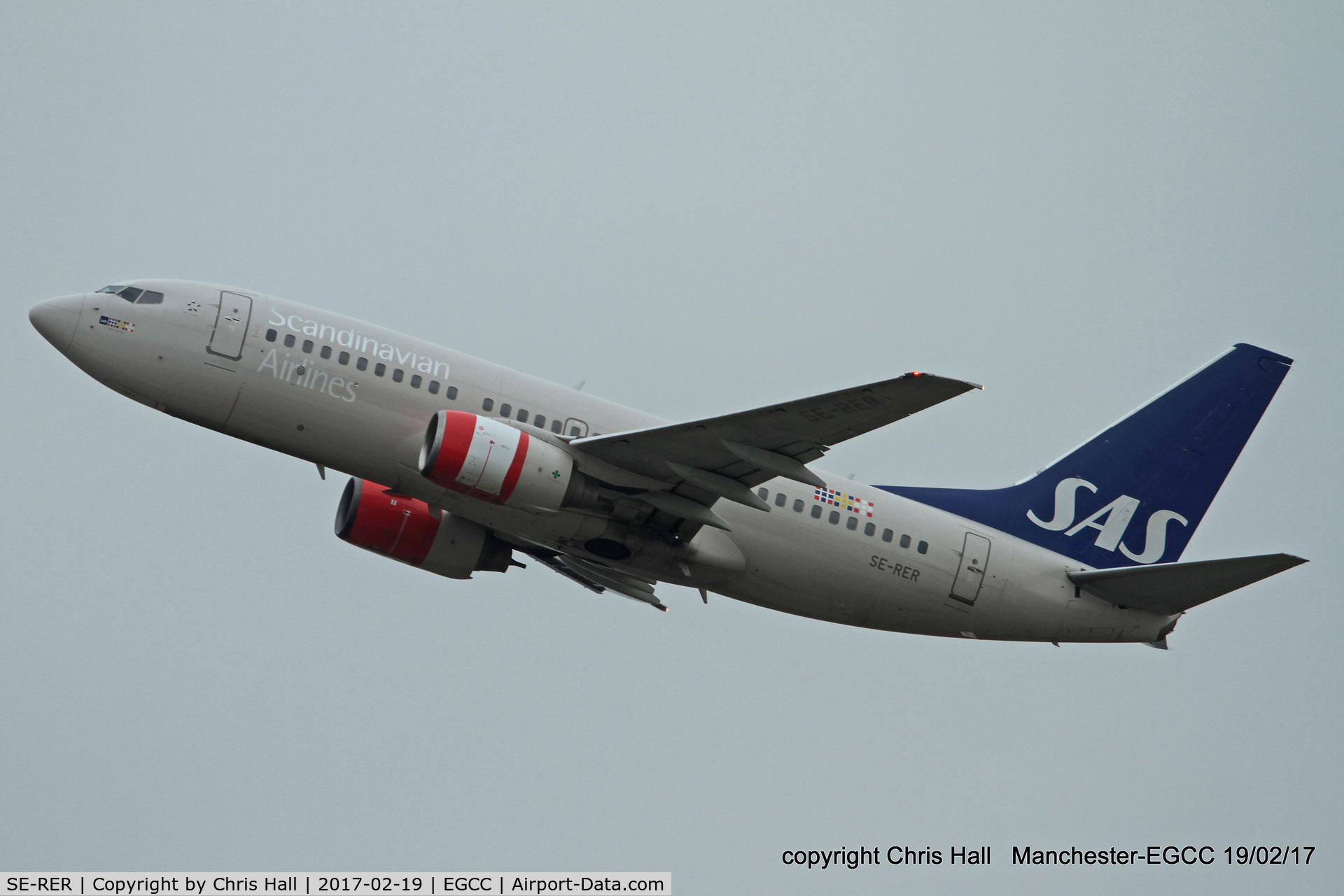 SE-RER, 2000 Boeing 737-7BX C/N 30736, SAS Scandinavian Airlines