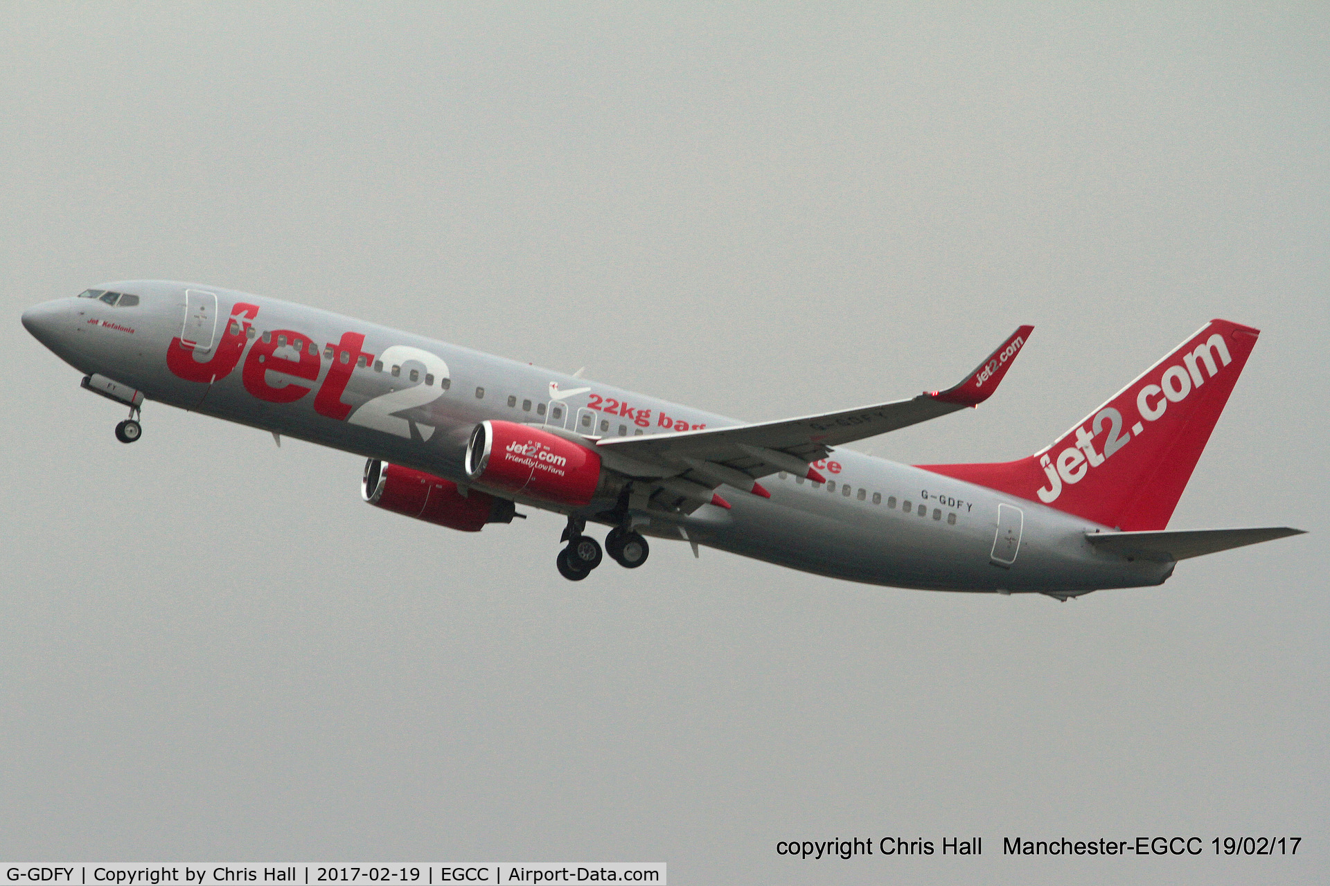 G-GDFY, 2001 Boeing 737-86Q C/N 30278, Jet2