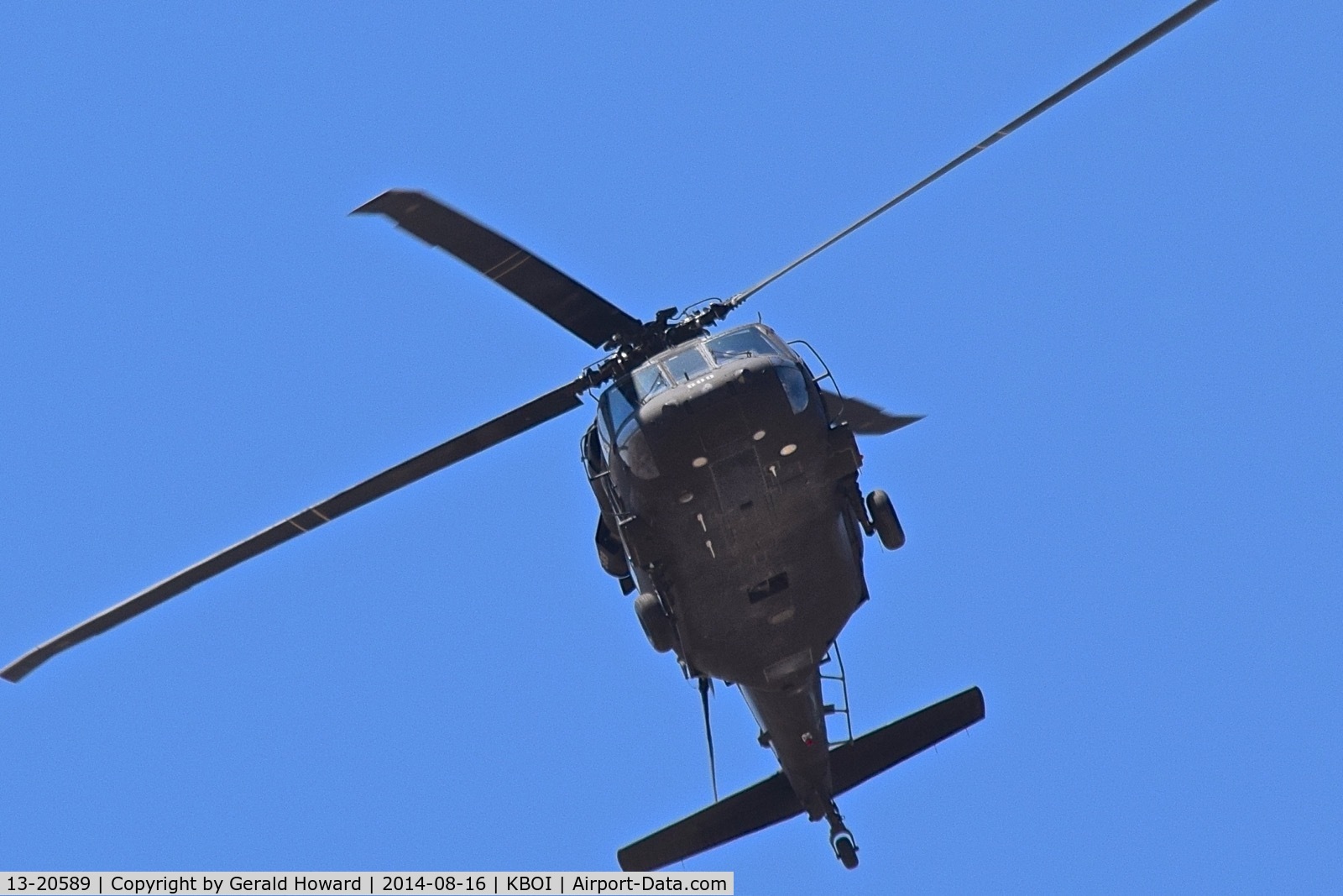 13-20589, 2017 Sikorsky UH-60M Black Hawk C/N unknown, Departing BOI.  1-183rd AVN BN, Idaho Army National Guard