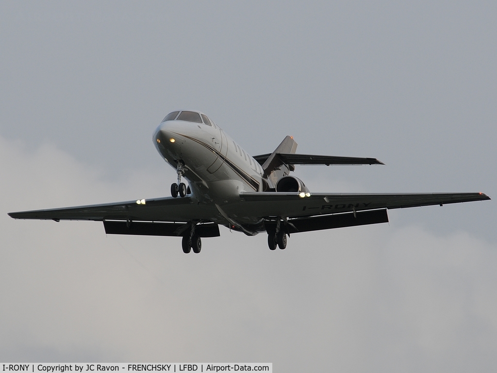 I-RONY, 2000 Raytheon Hawker 800XP C/N 258506, Alba Servizi Aerotransporti