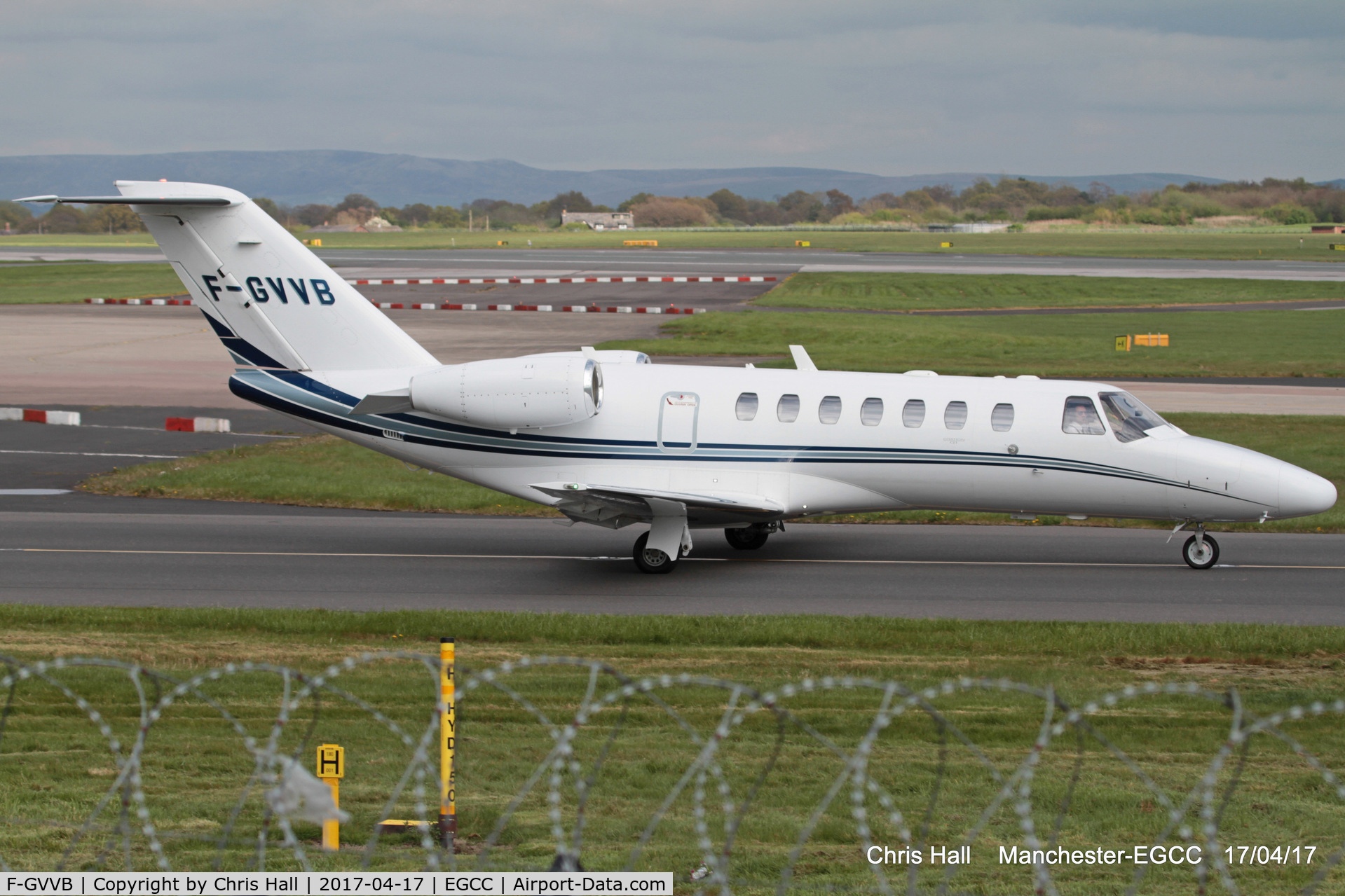 F-GVVB, 2008 Cessna 525B CitationJet CJ3 C/N 525B-0300, Evolem Aviation