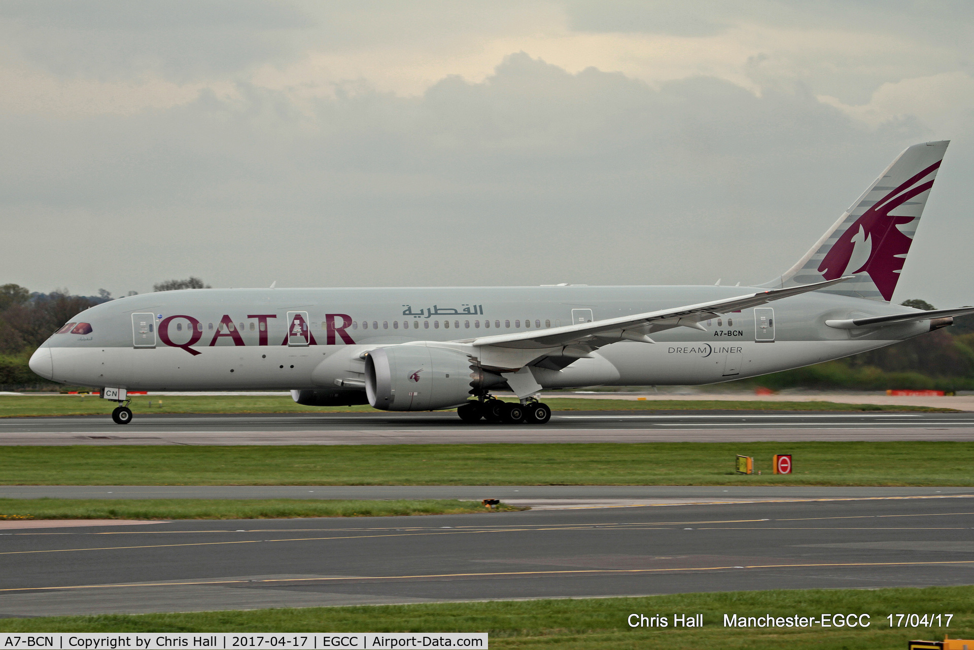 A7-BCN, 2014 Boeing 787-8 Dreamliner C/N 38332, Qatar