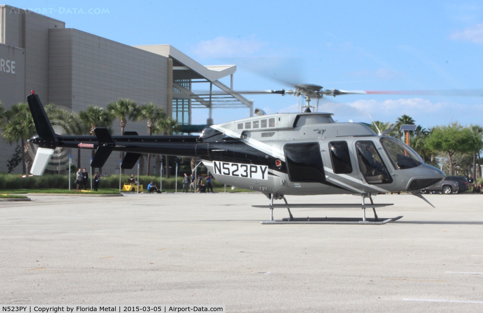 N523PY, 2014 Bell 407 C/N 54155, Bell 407 Heliexpo Orlando