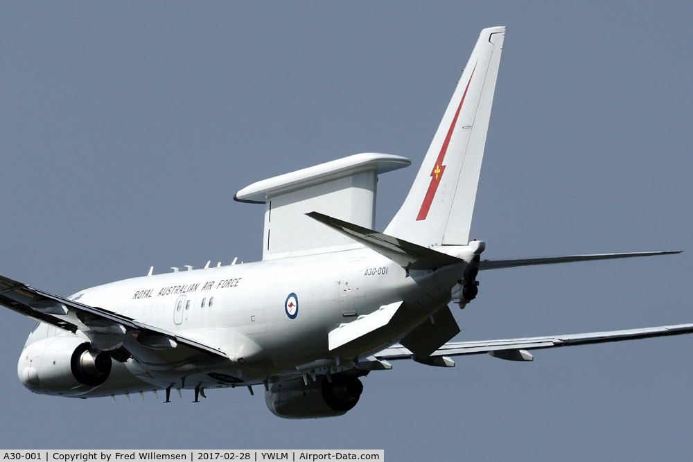 A30-001, 2002 Boeing E-7A Wedgetail C/N 33474, RAAF